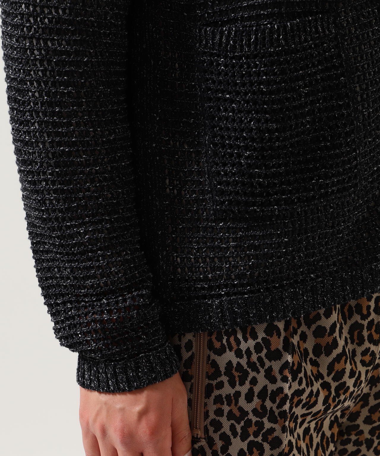 YOKE / ヨーク / MESH KNITTED SHIRT CARDIGAN