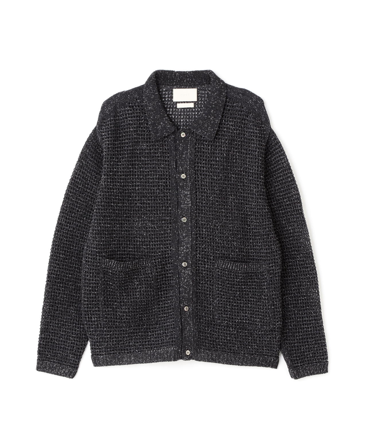 YOKE / ヨーク / MESH KNITTED SHIRT CARDIGAN