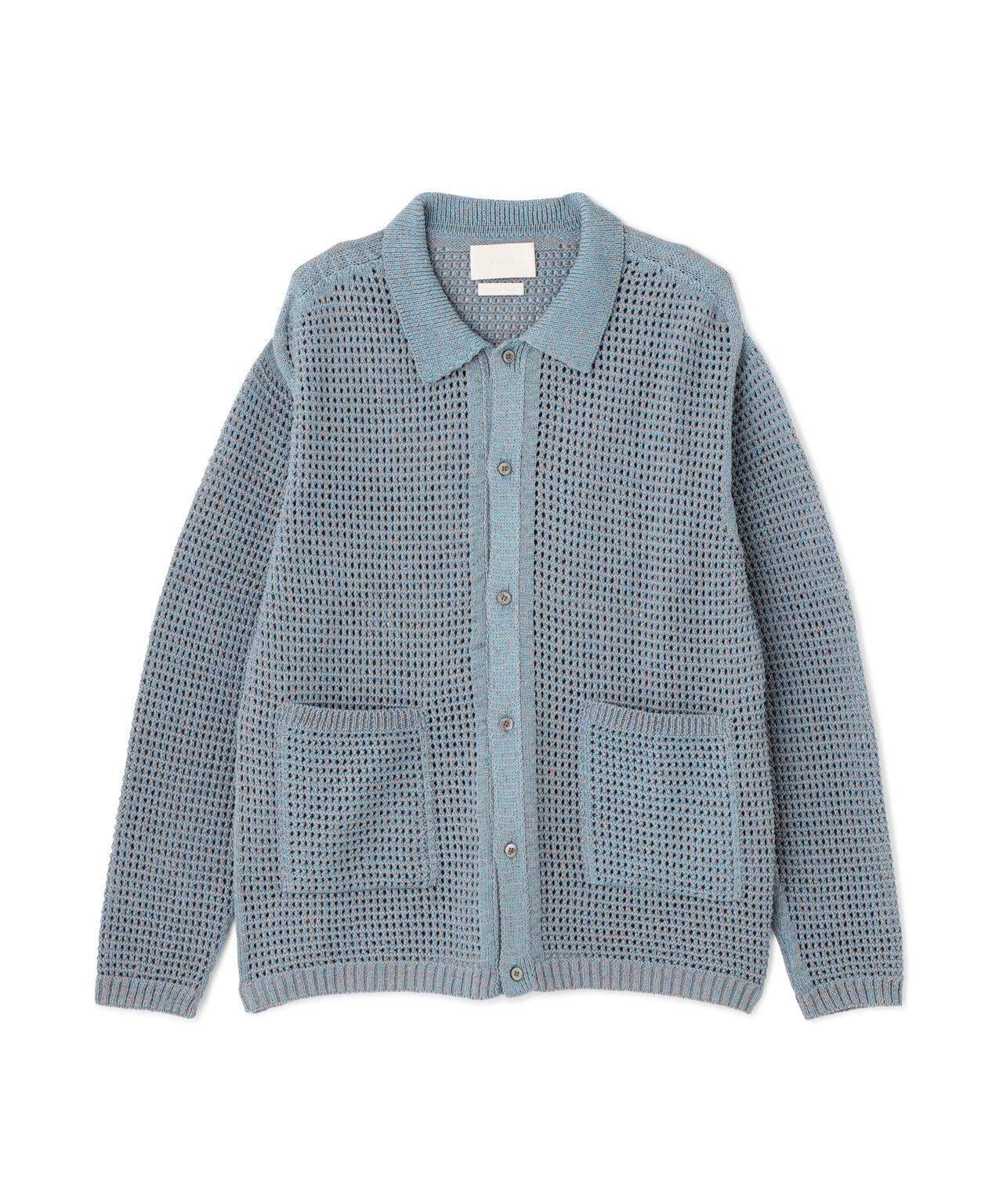 YOKE / ヨーク / MESH KNITTED SHIRT CARDIGAN