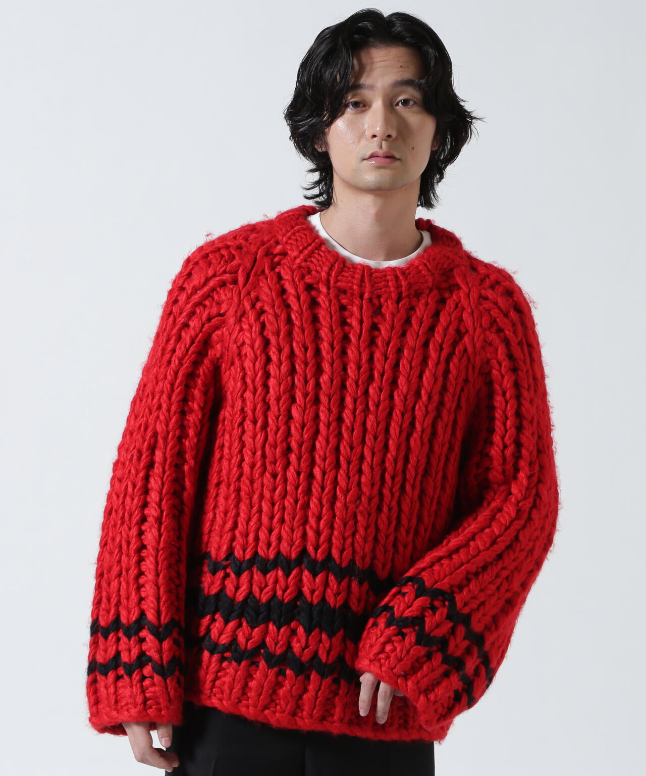 ANCELLM/アンセルム/CHUNKY KNIT