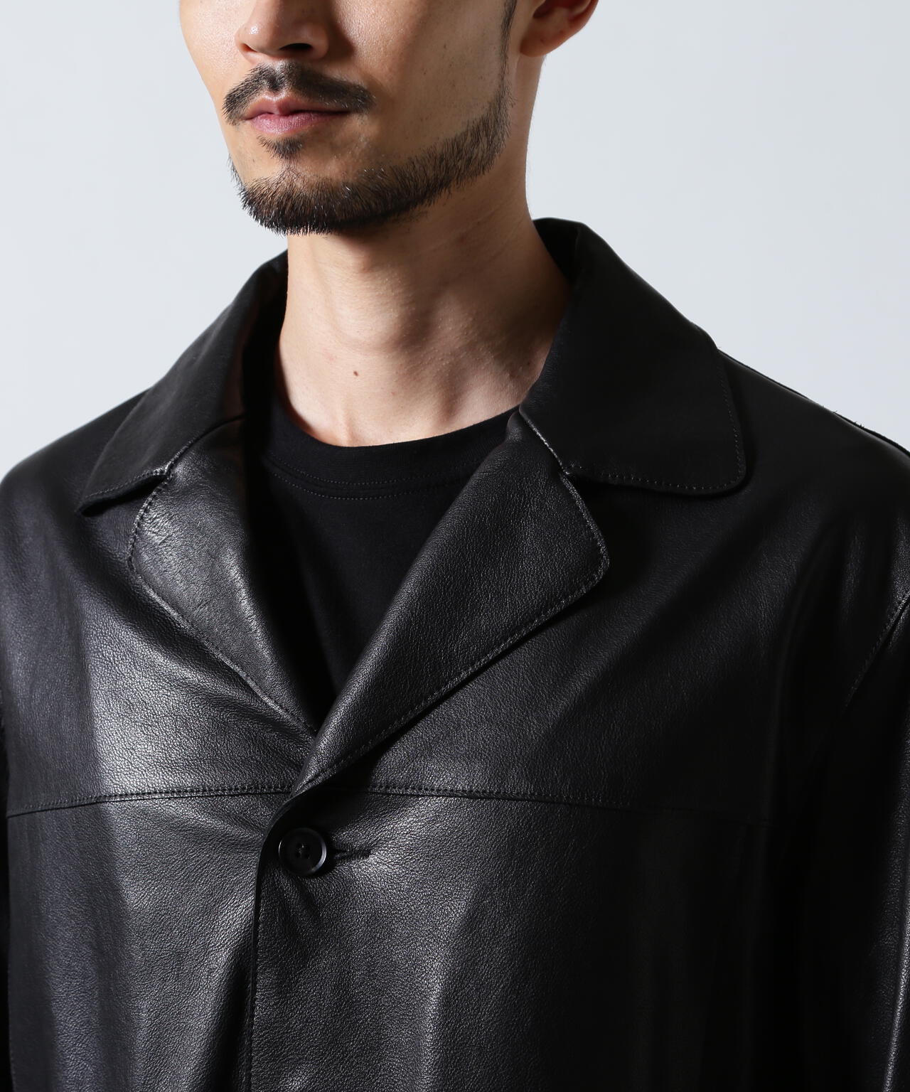 YOKE/ヨーク/Leather Car Jacket/YK25FW01018B
