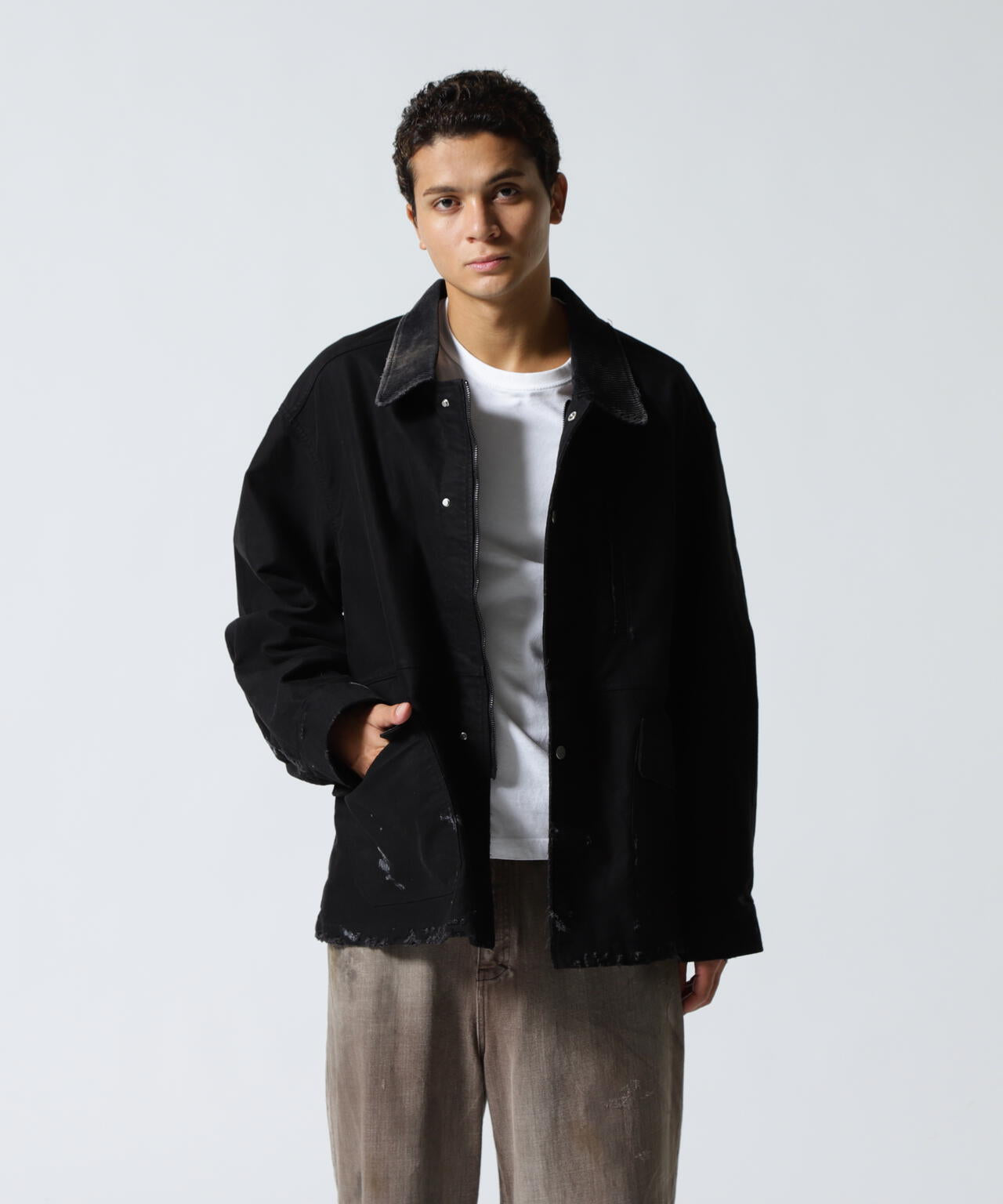 ANCELLM/アンセルム/MOLESKIN WORK JACKET