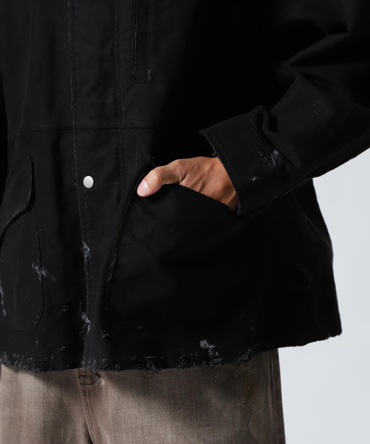 ANCELLM/アンセルム/MOLESKIN WORK JACKET