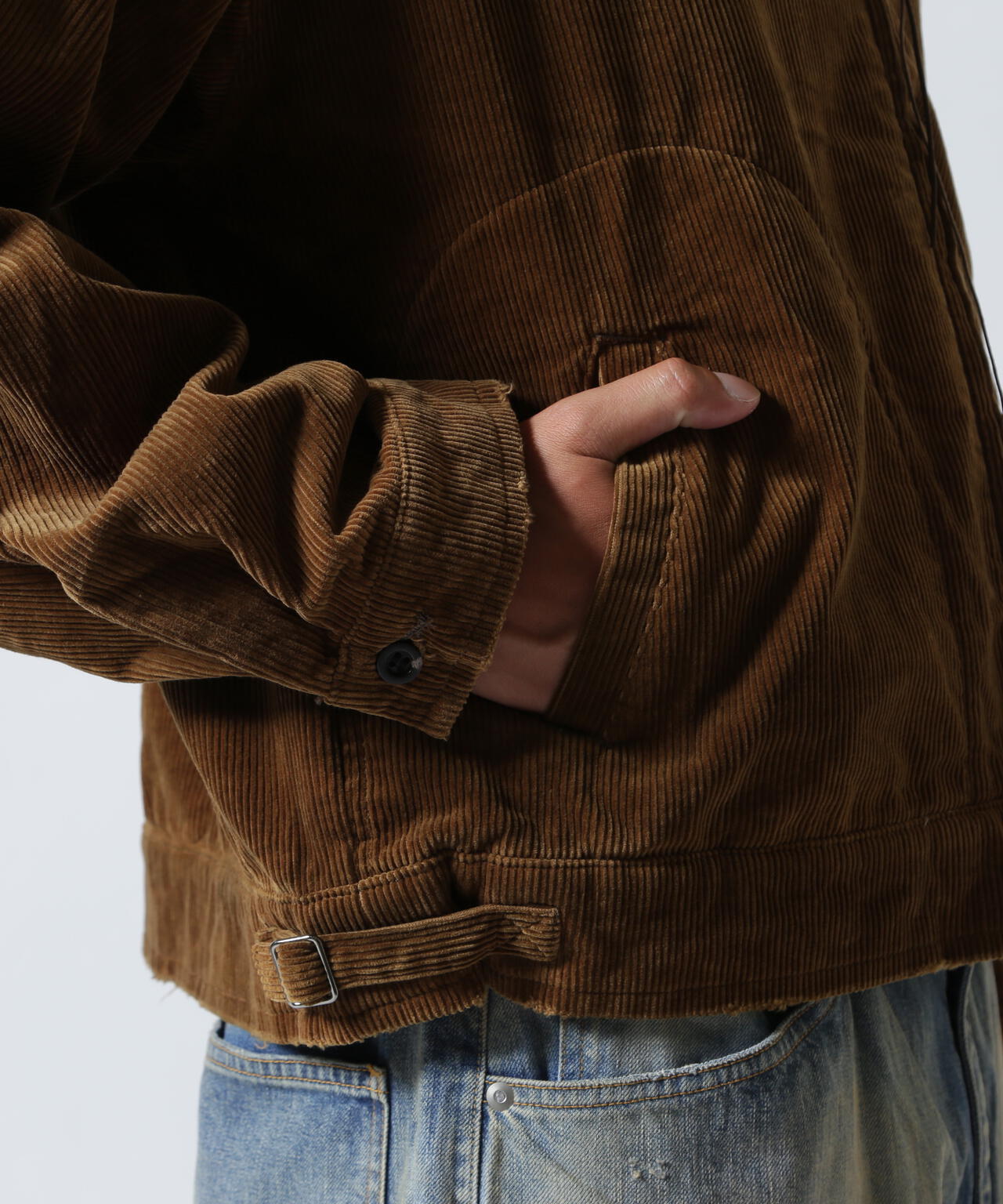ANCELLM/アンセルム/CORDUROY ZIPUP JACKET