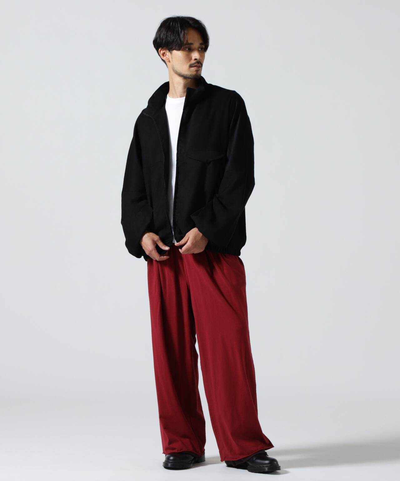 ANCELLM/アンセルム/VEAGAN SUDE KIMONO BLOUSON