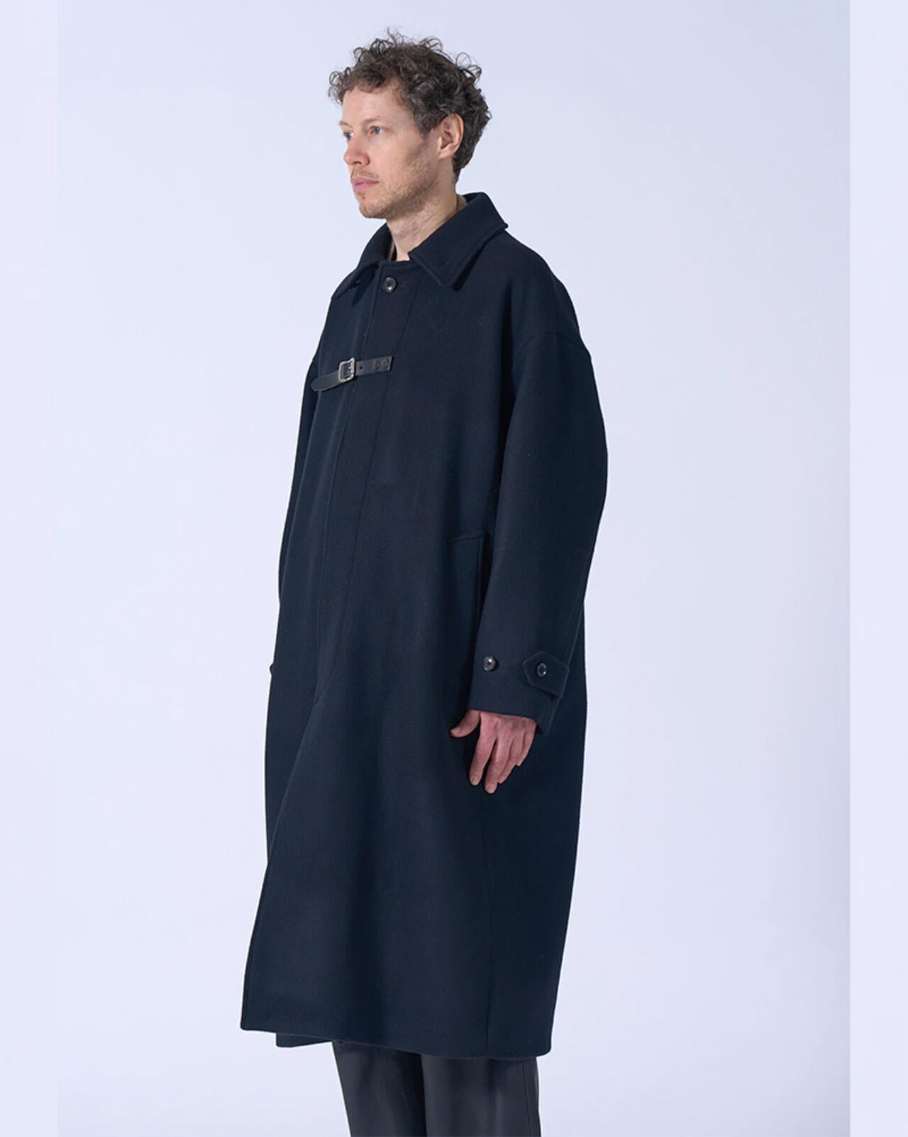 YOKE/ヨーク/Melton Big Balmaccan Coat/YK25FW01033C
