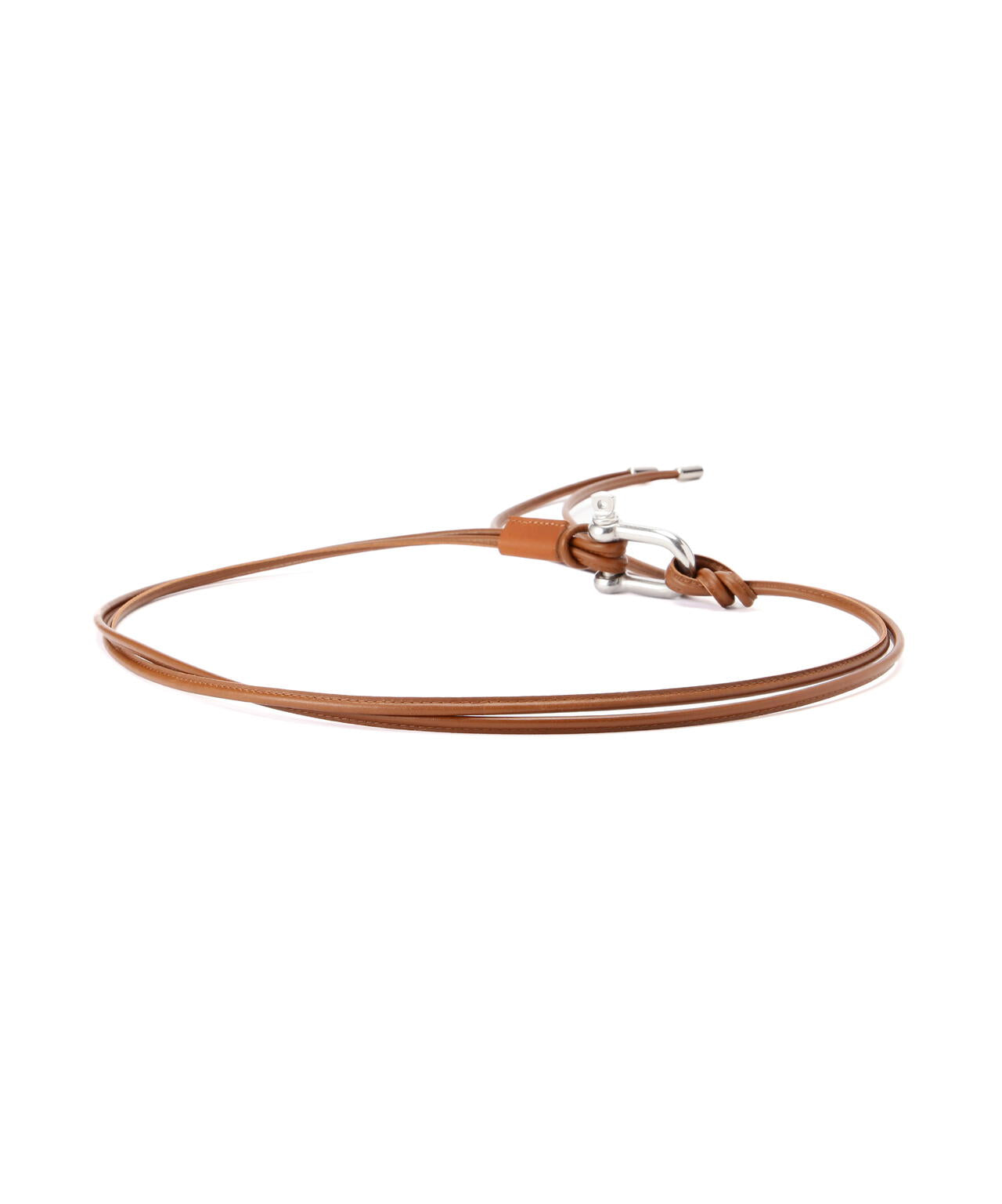 ANCELLM/アンセルム/LEATHER ROPE BELT