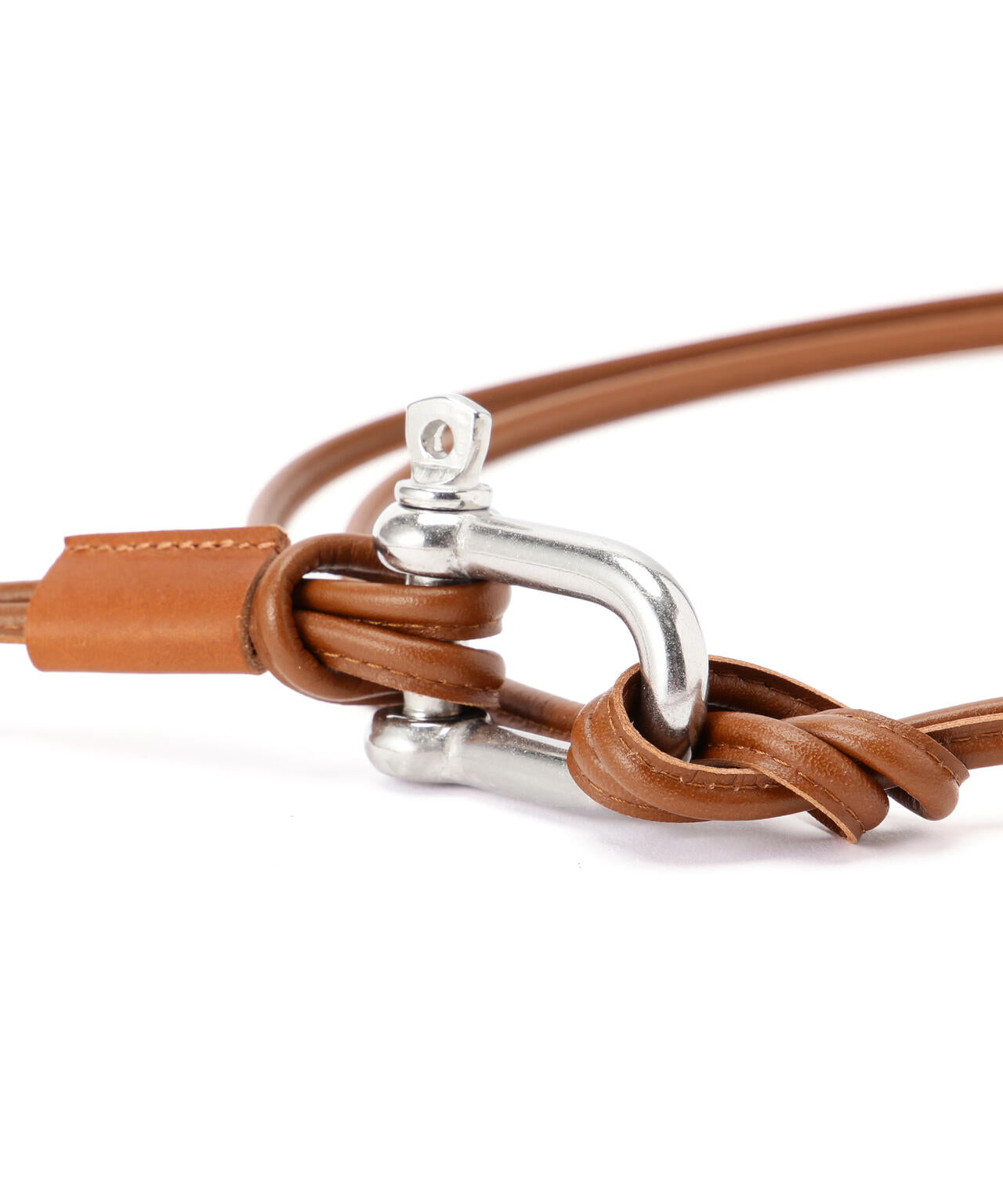 ANCELLM/アンセルム/LEATHER ROPE BELT