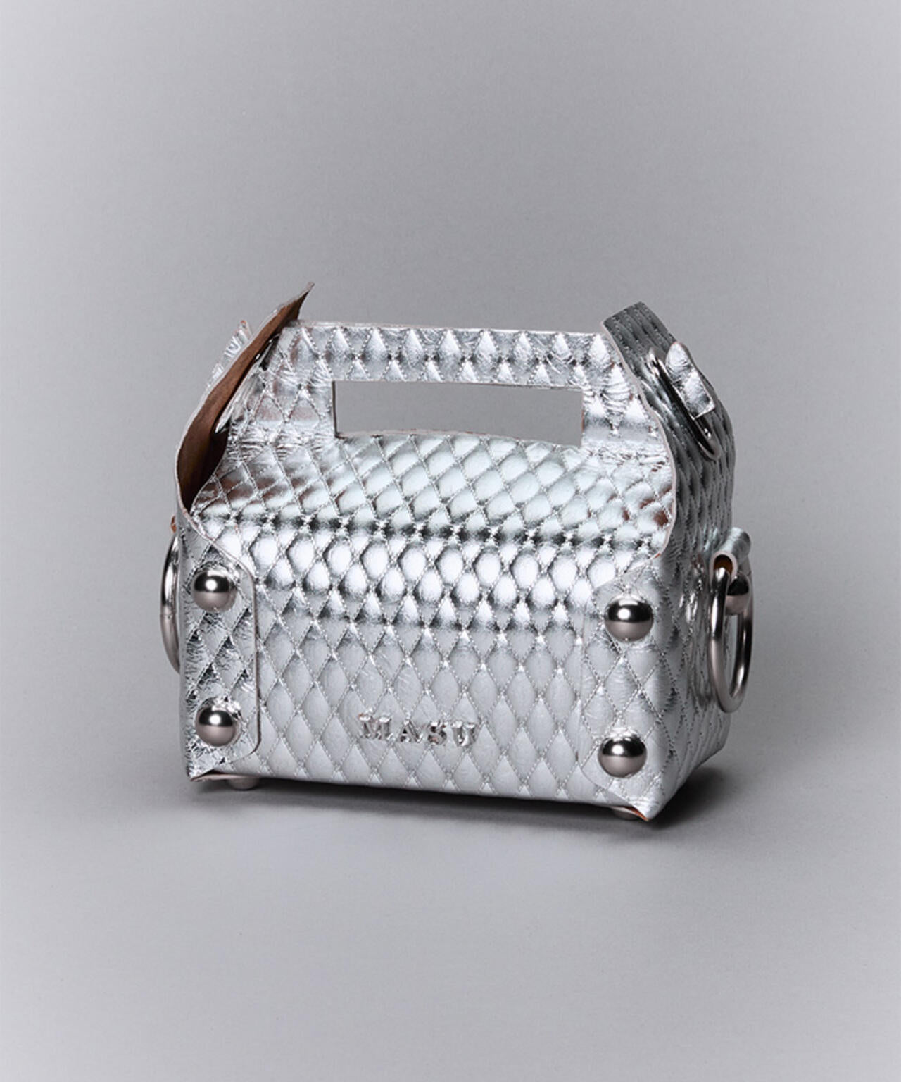 MASU/エムエーエスユー/LEATHER CAKE BAG/ M25F9OJ008