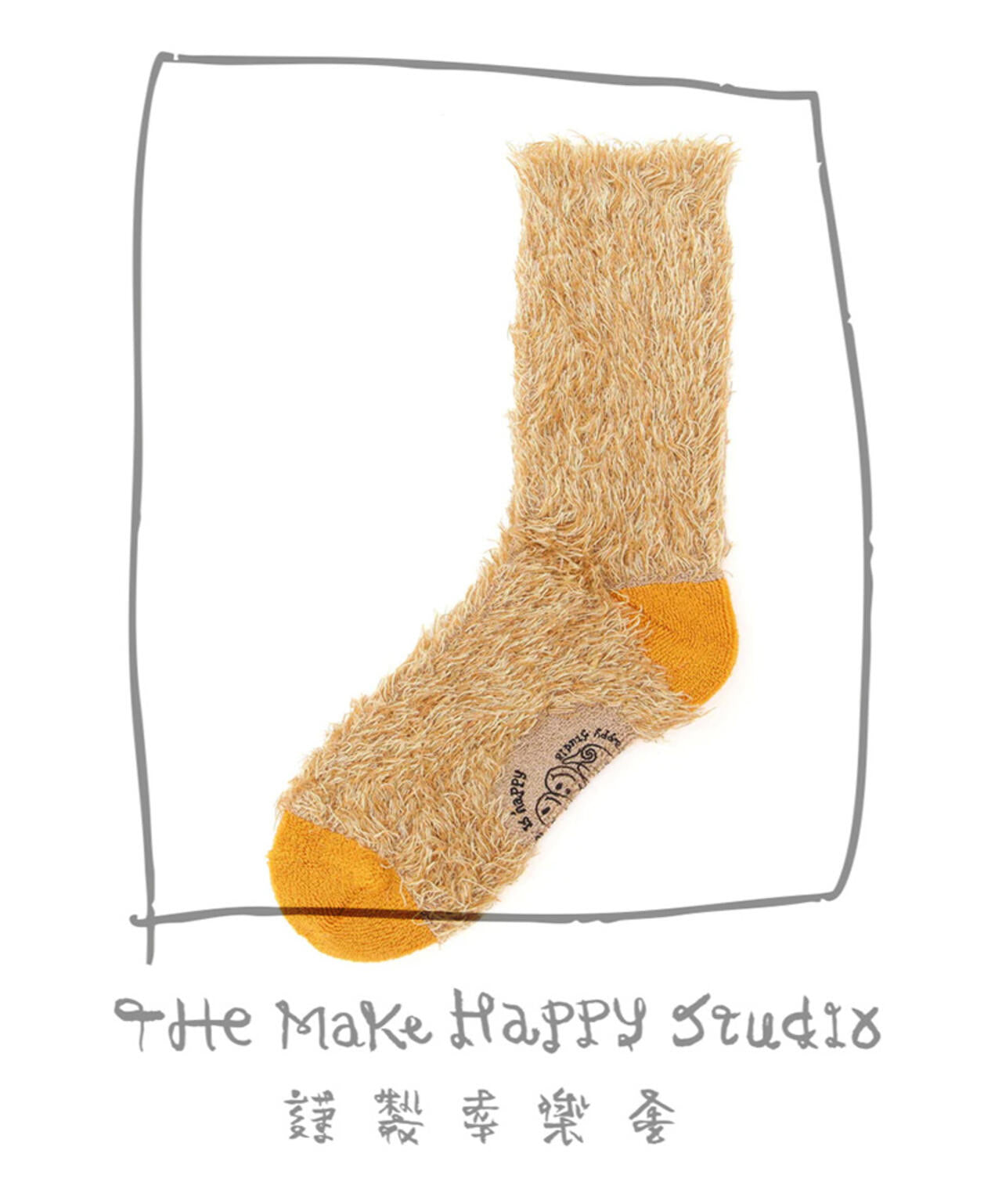 The Make Happy Studio×Leh/ザメイクハッピーストゥディオ×レー/HAPPY MONSTER SOX