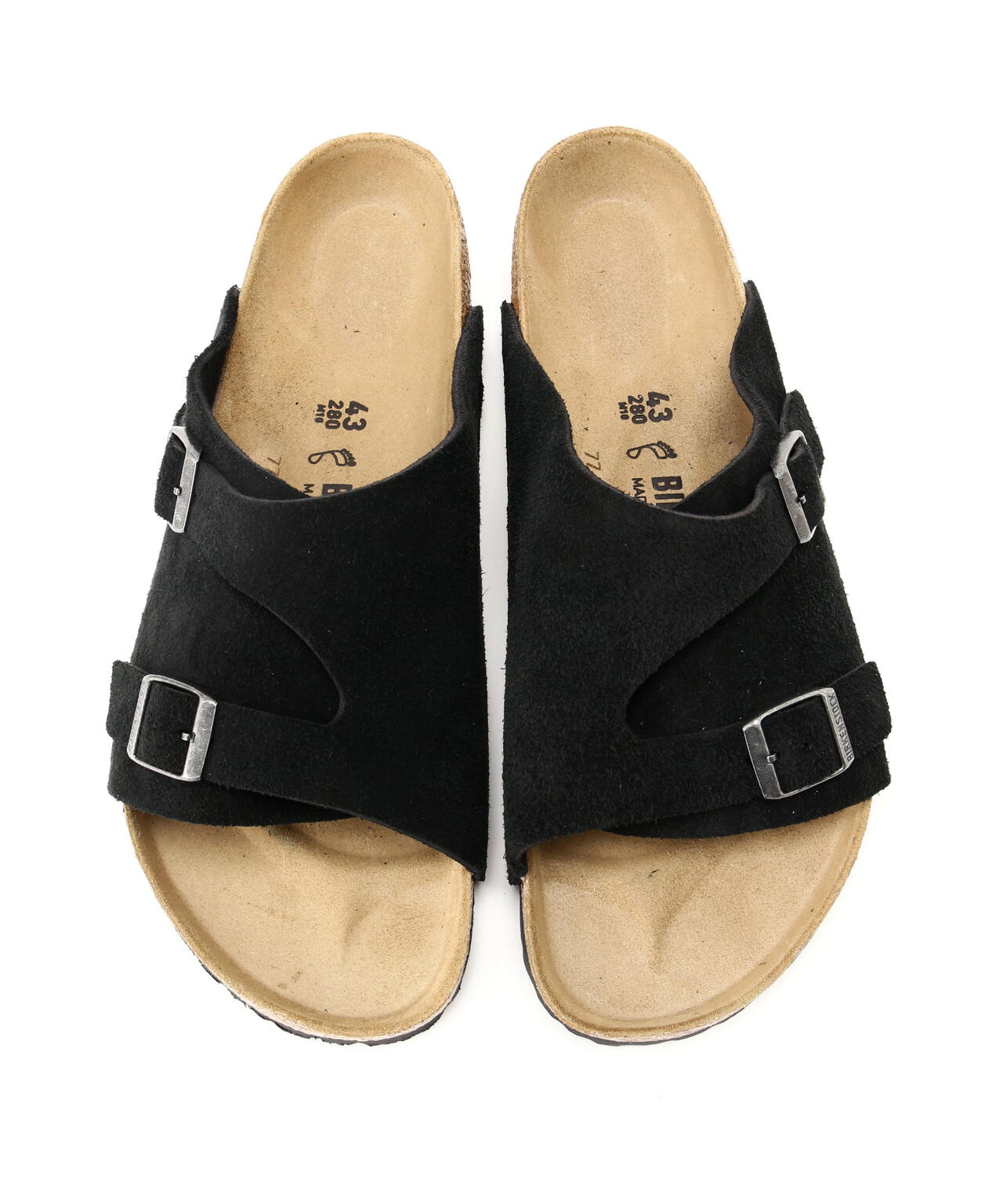 BIRKENSTOCK/ビルケンシュトック/ZURICH/チューリッヒ/スエードレザー - ブラック