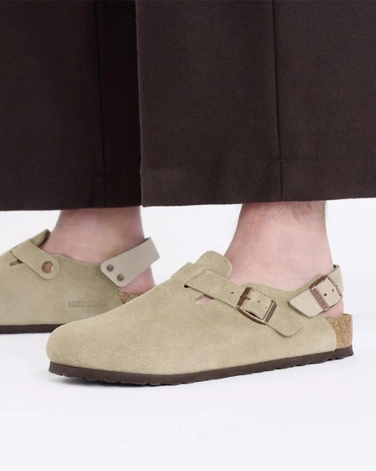 BIRKENSTOCK/ビルケンシュトック/TOKIO Suede/トキオ スエード/スエードレザー - トープ
