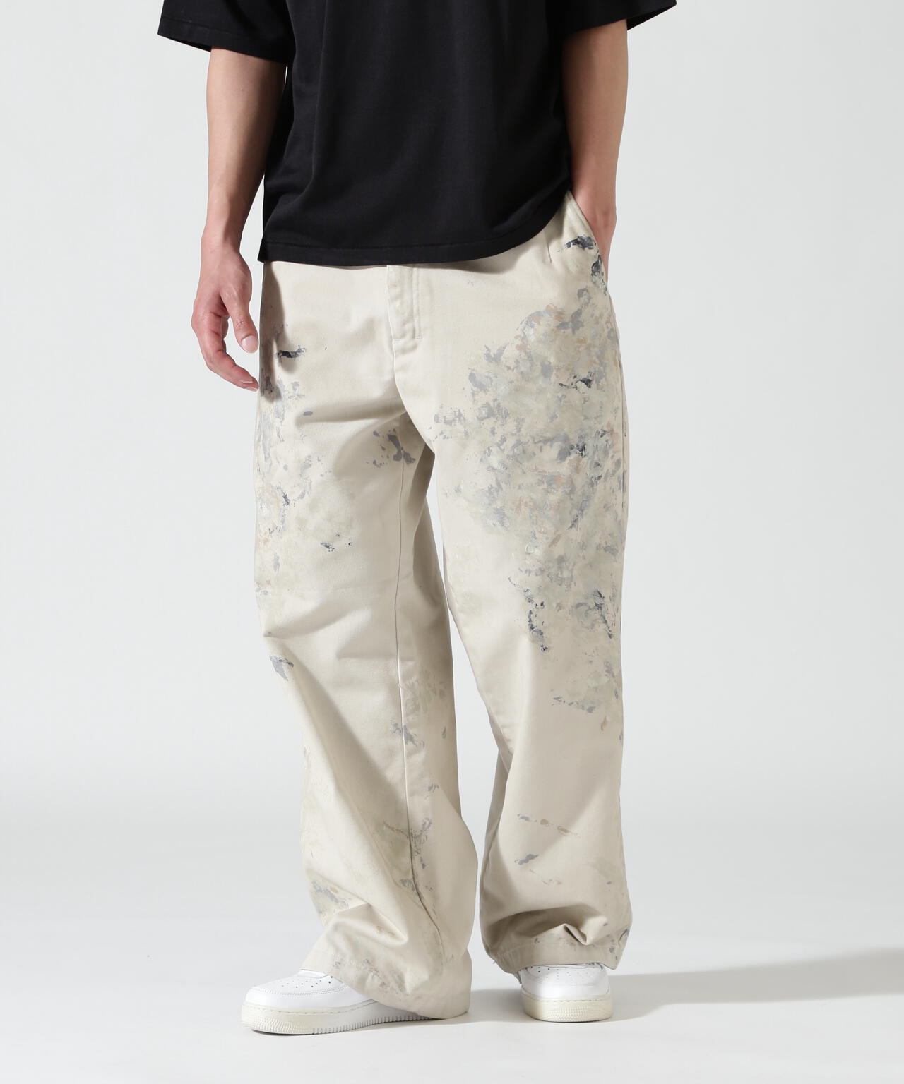 ANCELLM/アンセルム/PAINTER’S CHINO PANTS/ANC-PT114
