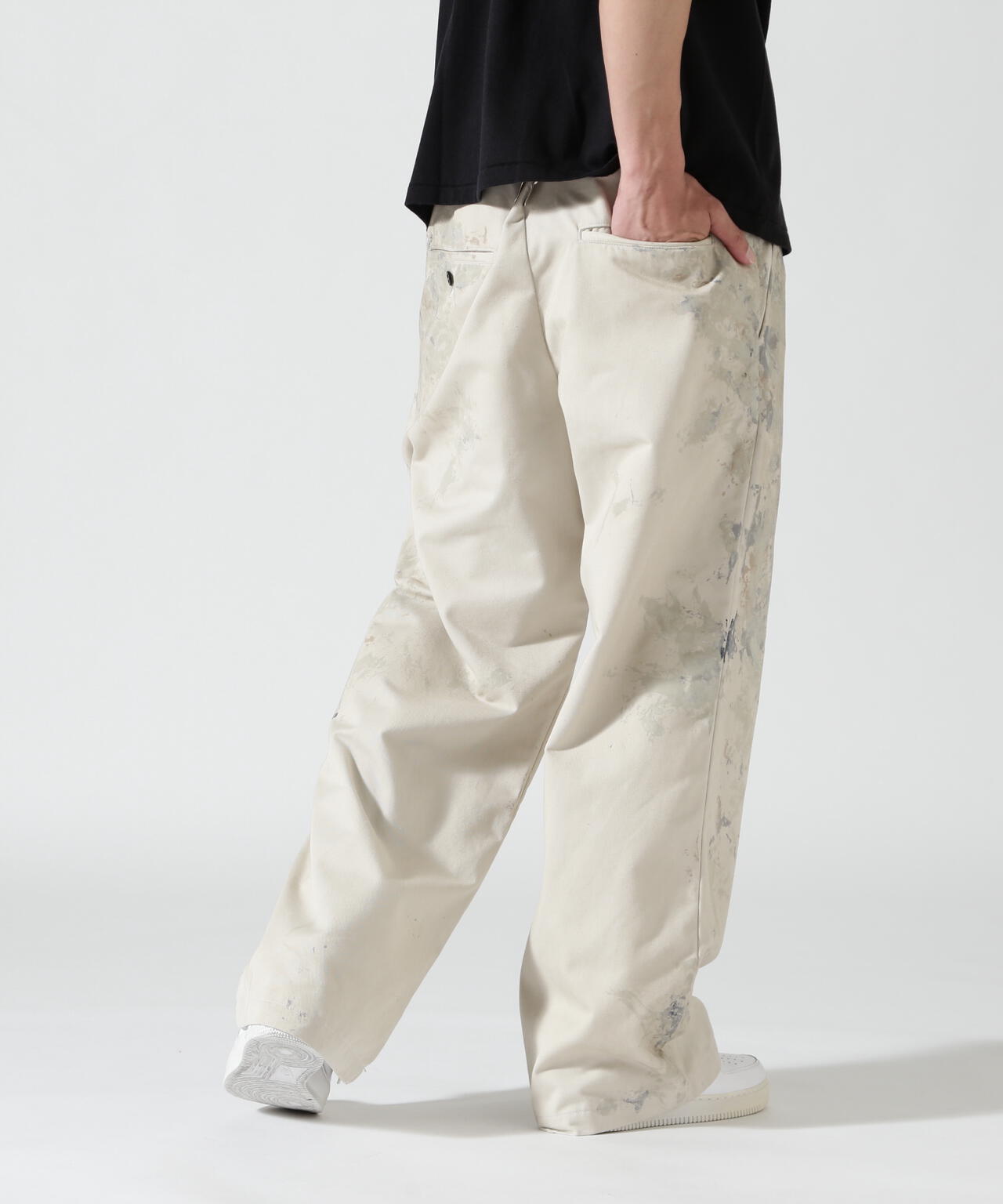 ANCELLM/アンセルム/PAINTER’S CHINO PANTS/ANC-PT114