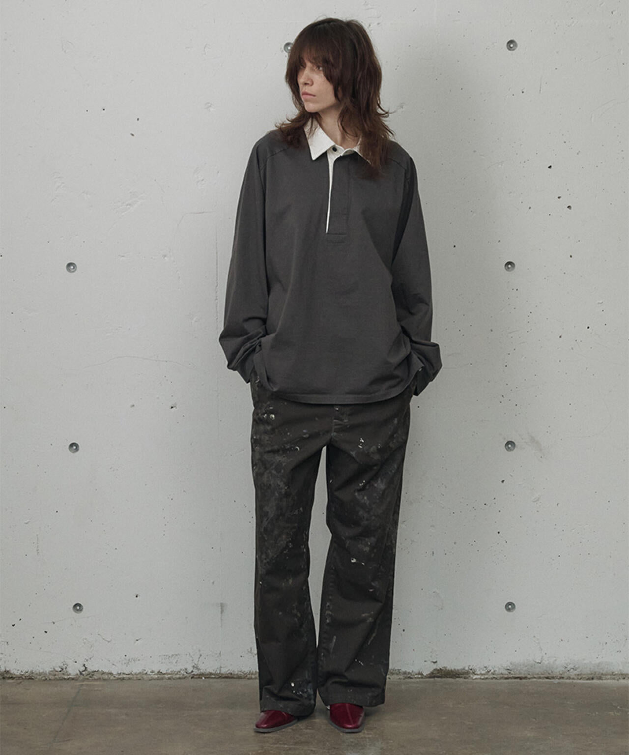 ANCELLM/アンセルム/PAINTER’S CHINO PANTS/ANC-PT114