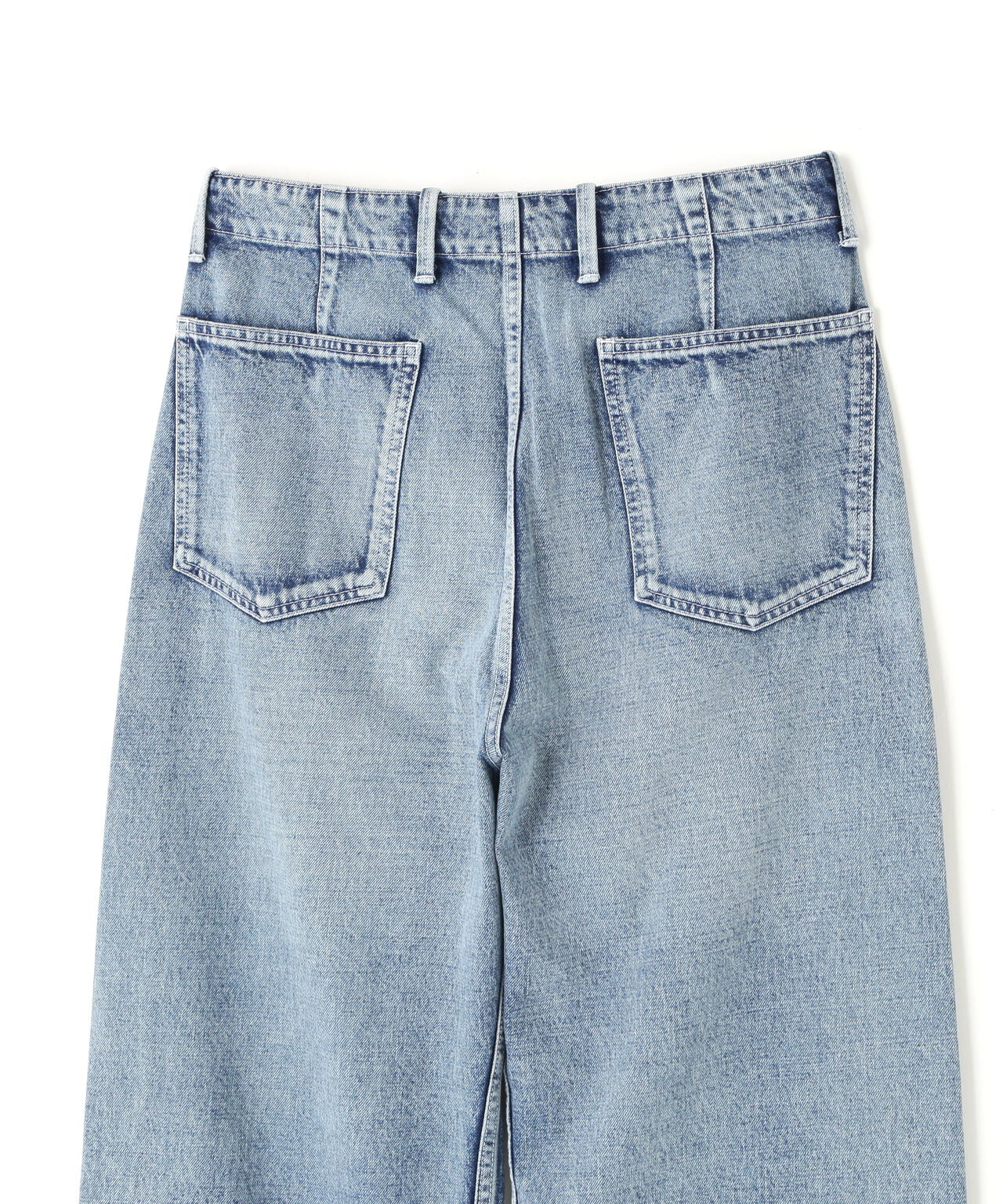 Toironier/トワロニエ/Draping Denim Trousers