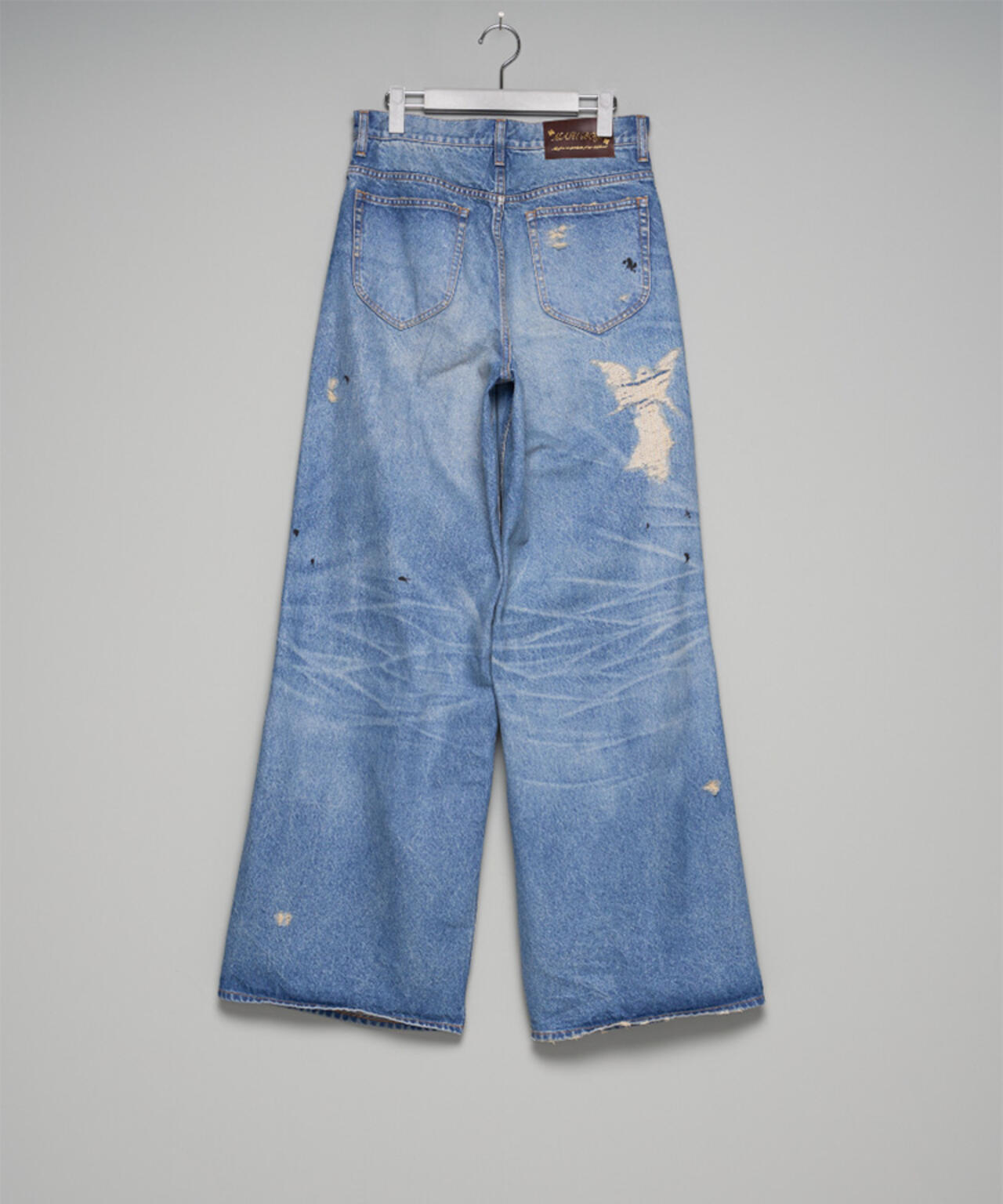 MASU/エムエーエスユー/MB BAGGY JEANS ANGEL DAMAGE/B26U6PL003