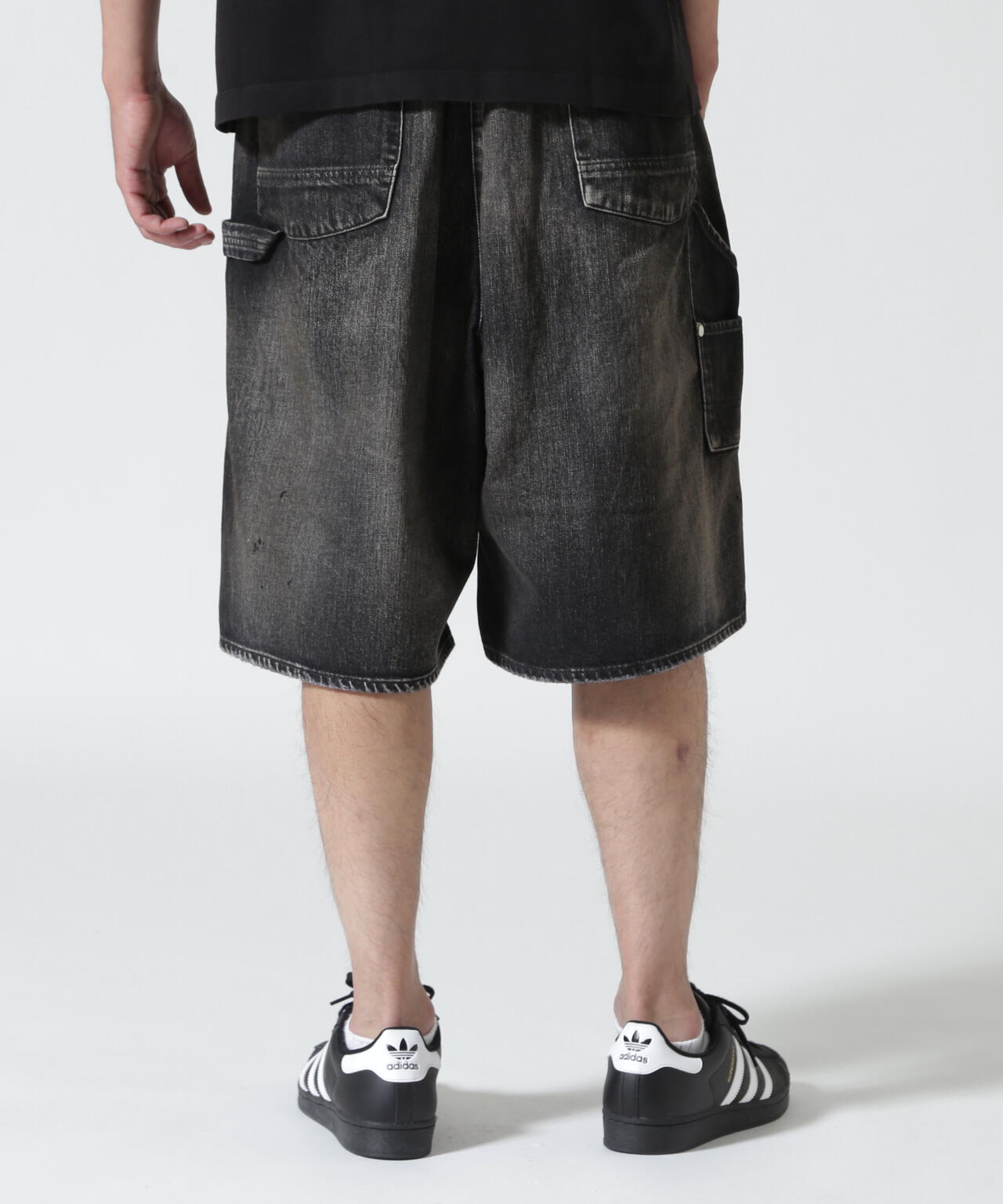 ANCELLM/アンセルム/DENIM PAINTER SHORTS/ANC-PT149-A