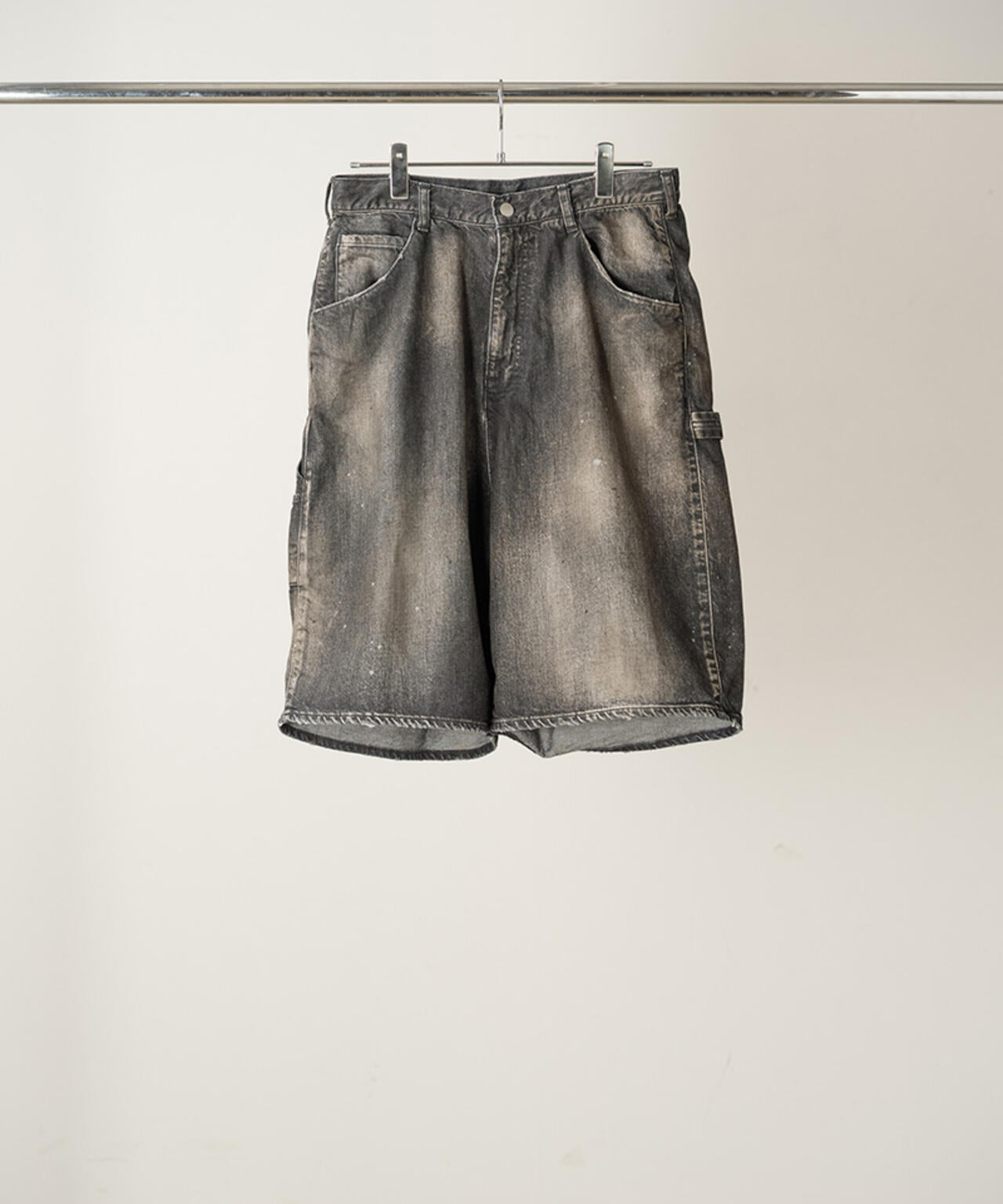 ANCELLM/アンセルム/DENIM PAINTER SHORTS/ANC-PT149-A
