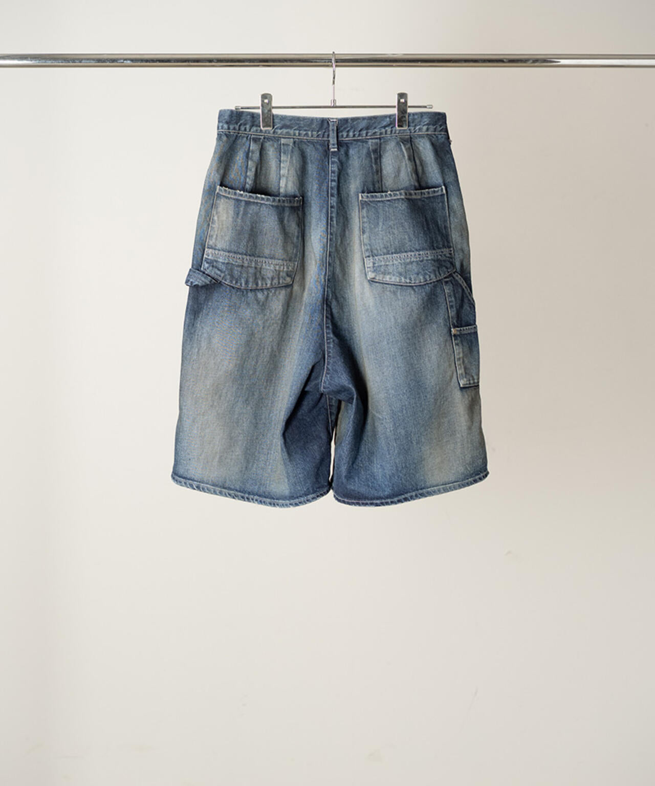ANCELLM/アンセルム/DENIM PAINTER SHORTS/ANC-PT149-A
