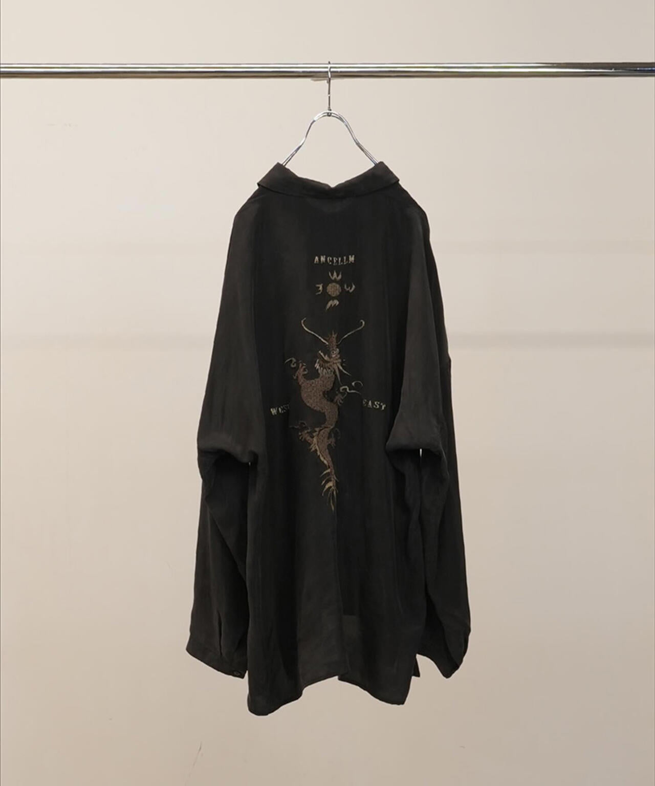 ANCELLM/アンセルム/EMBROIDERED SOUVENIR SHIRT/ANC-SH78