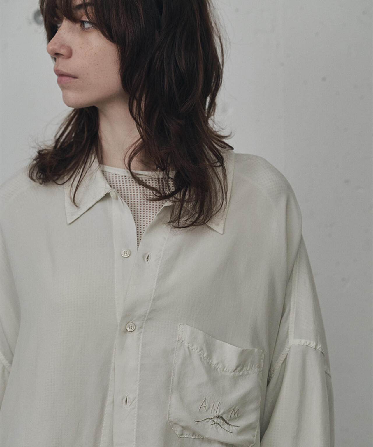 ANCELLM/アンセルム/EMBROIDERED SOUVENIR SHIRT/ANC-SH78