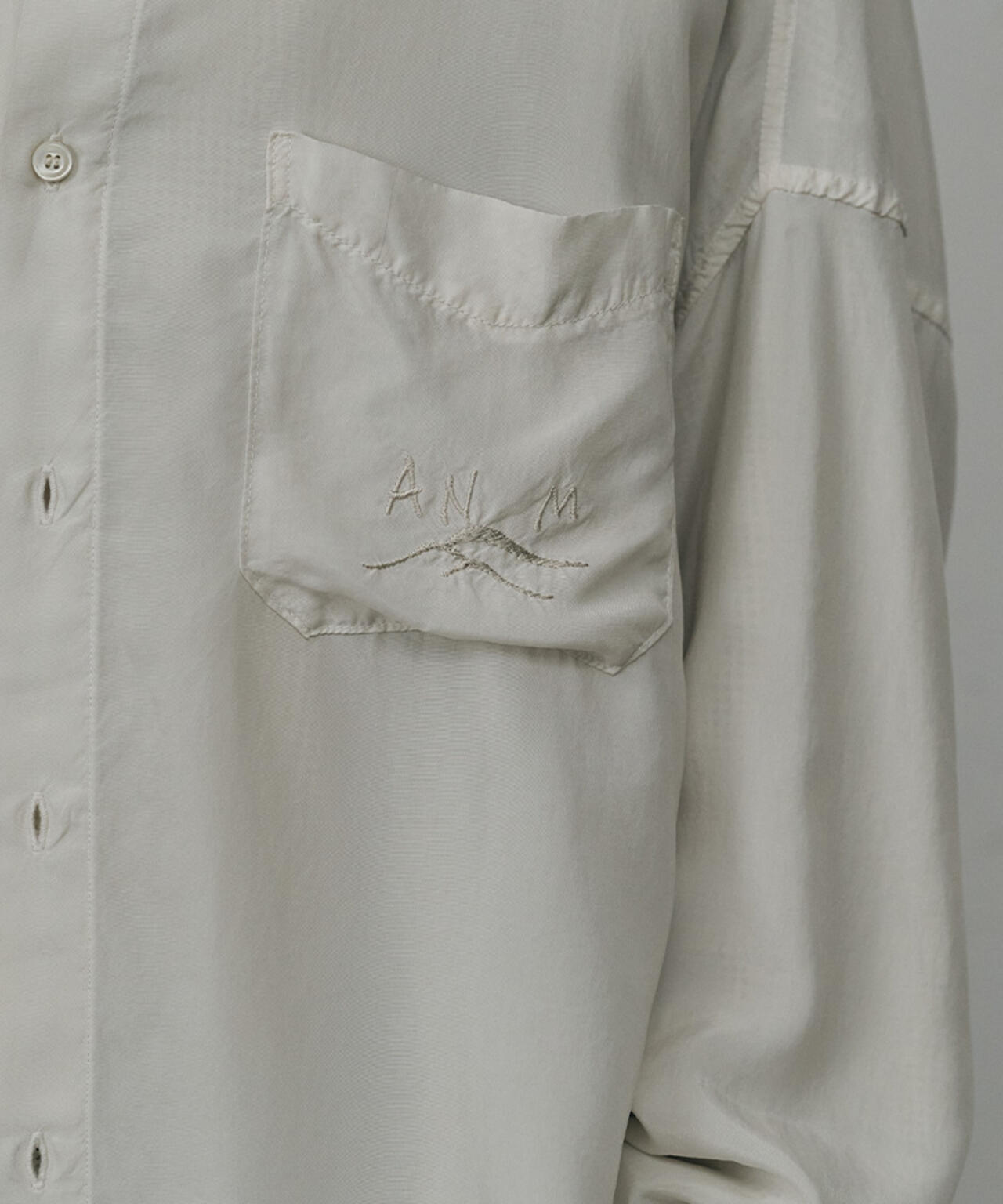 ANCELLM/アンセルム/EMBROIDERED SOUVENIR SHIRT/ANC-SH78