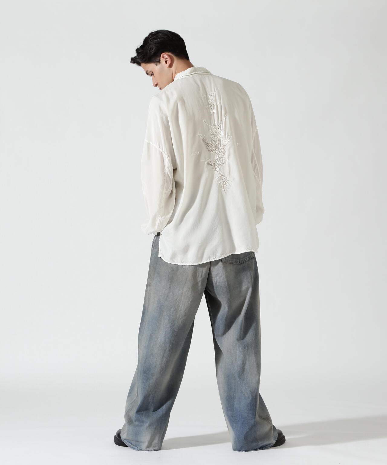 ANCELLM/アンセルム/EMBROIDERED SOUVENIR SHIRT/ANC-SH78