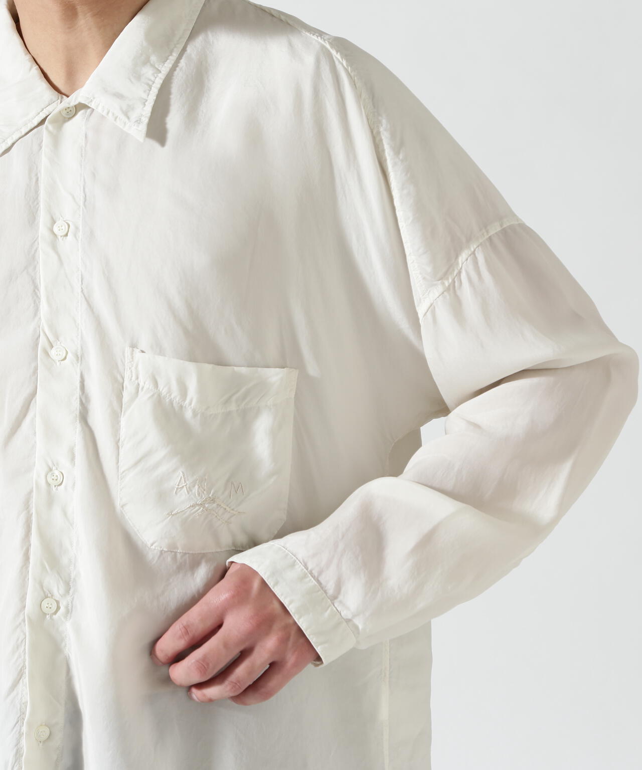 ANCELLM/アンセルム/EMBROIDERED SOUVENIR SHIRT/ANC-SH78