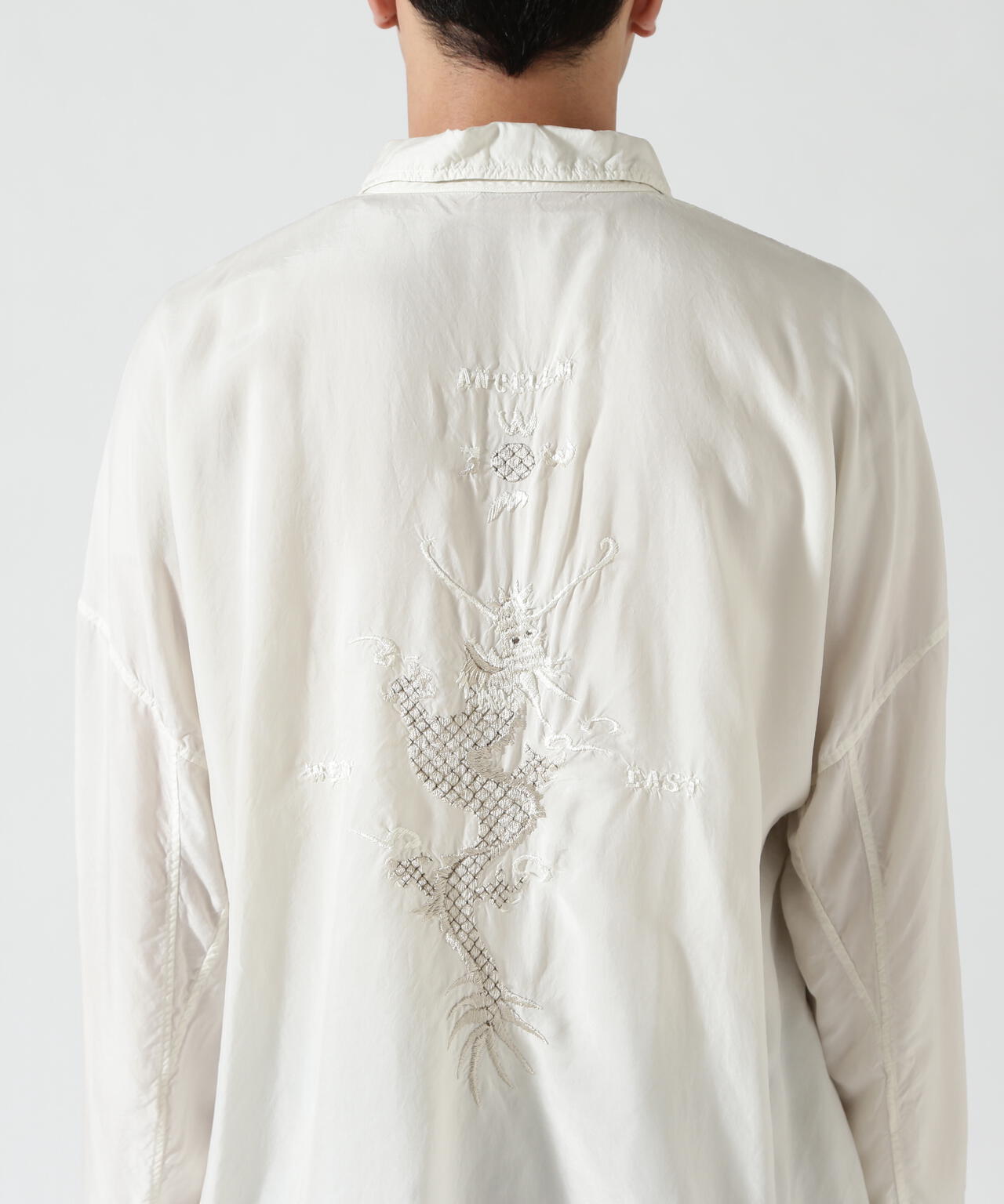 ANCELLM/アンセルム/EMBROIDERED SOUVENIR SHIRT/ANC-SH78