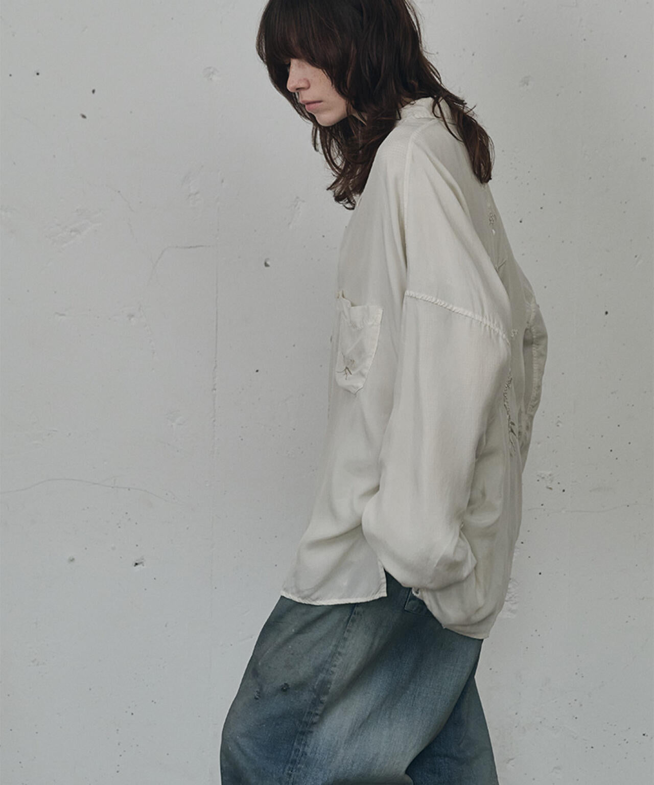 ANCELLM/アンセルム/EMBROIDERED SOUVENIR SHIRT/ANC-SH78