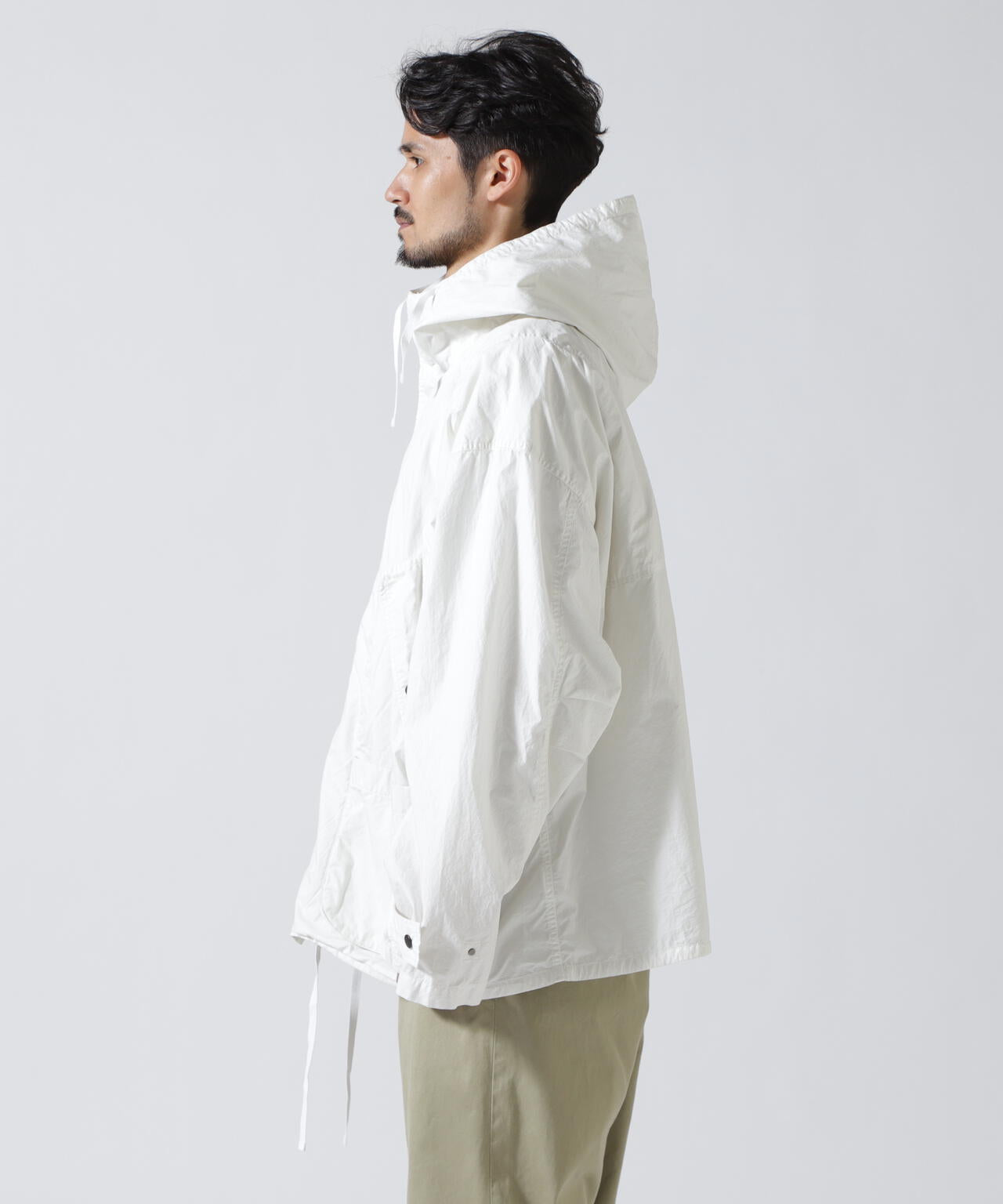 ANCELLM/アンセルム/HOODED FIELD SHIRT JACKET/ANC-SH91