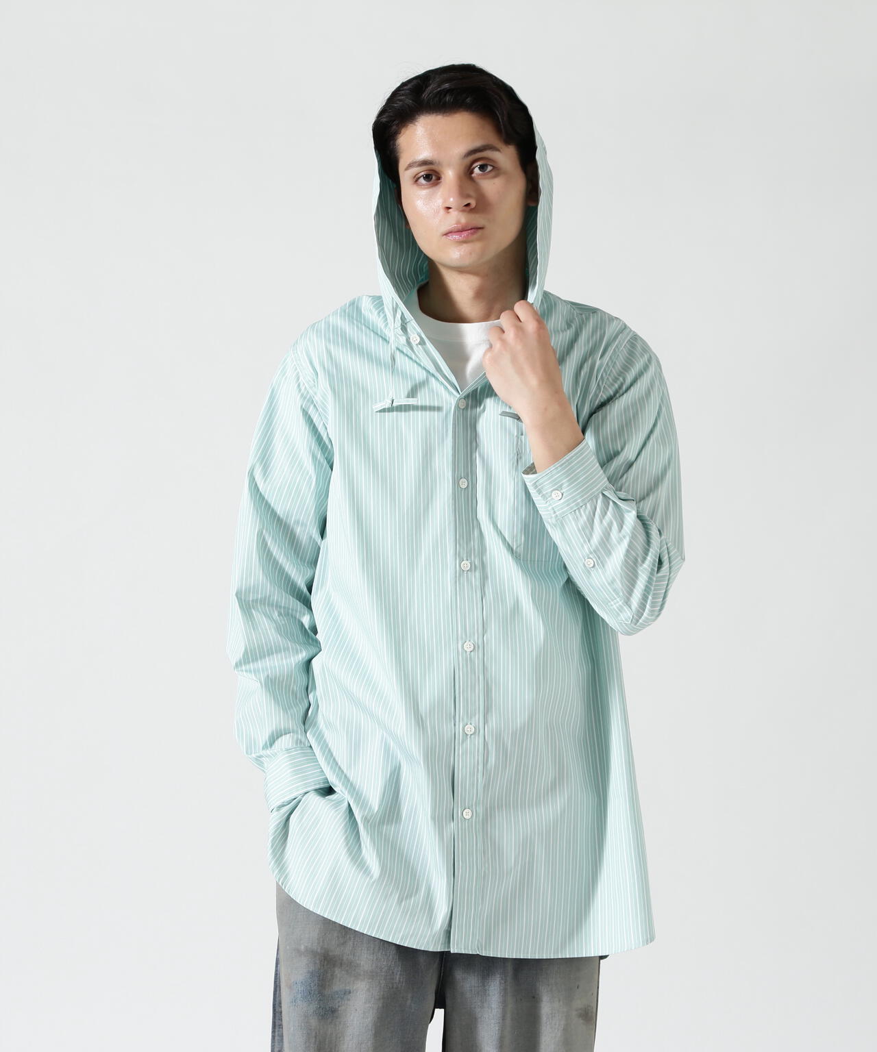 Toironier/トワロニエ/HOODED SHIRTS