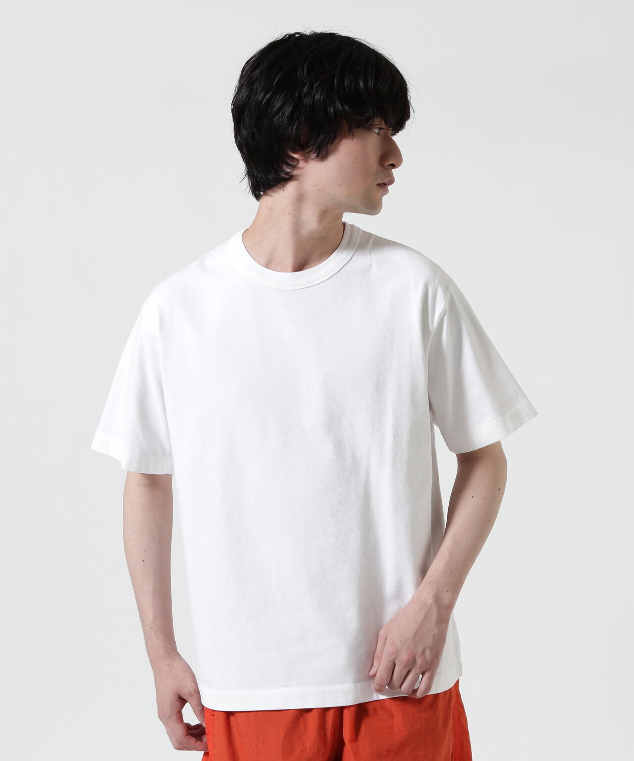 The Make Happy Studio/ザメイクハッピーストゥディオ/CREWNECK PIGMENT TEE