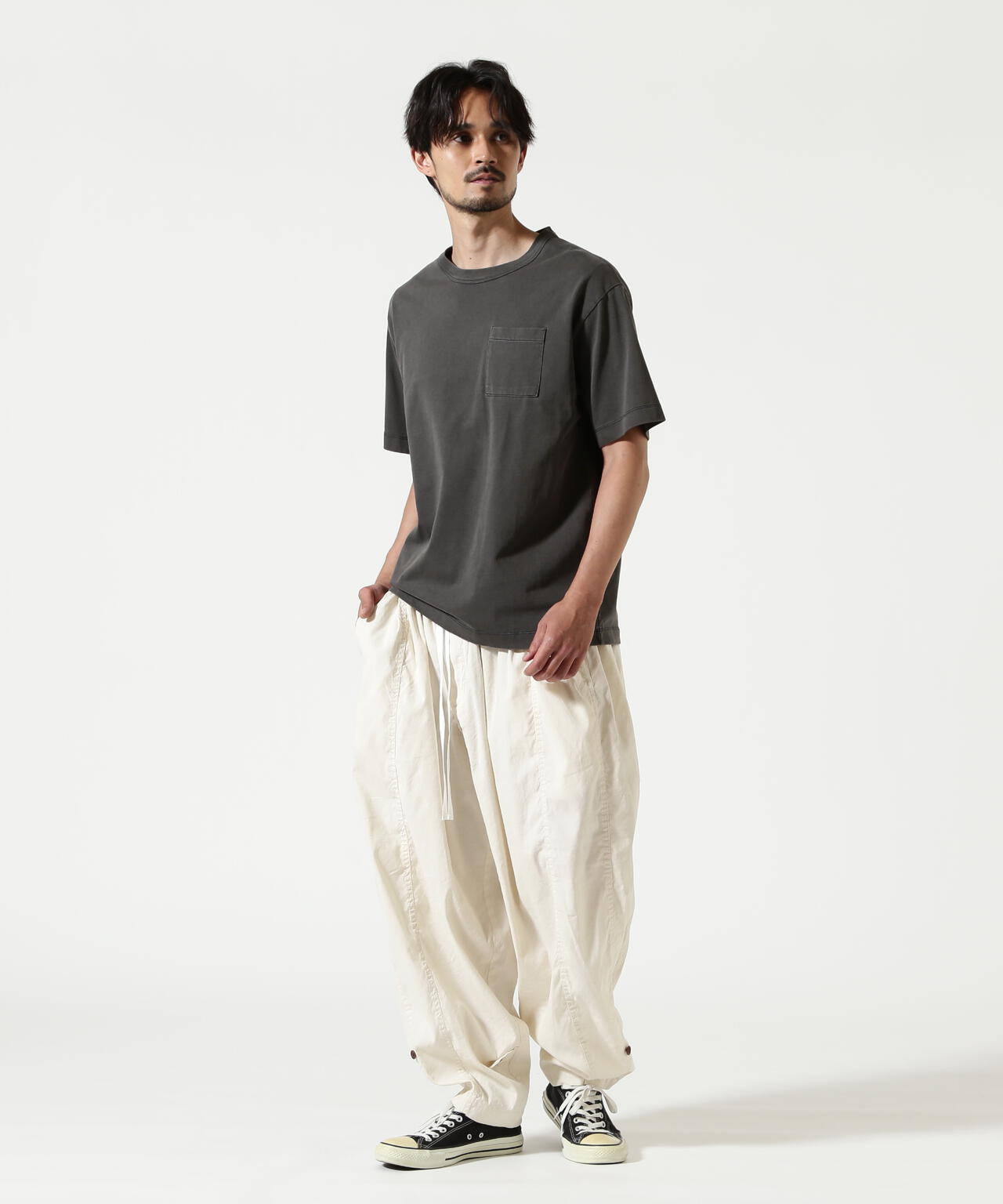 The Make Happy Studio/ザメイクハッピーストゥディオ/POCKET PUGMENT TEE