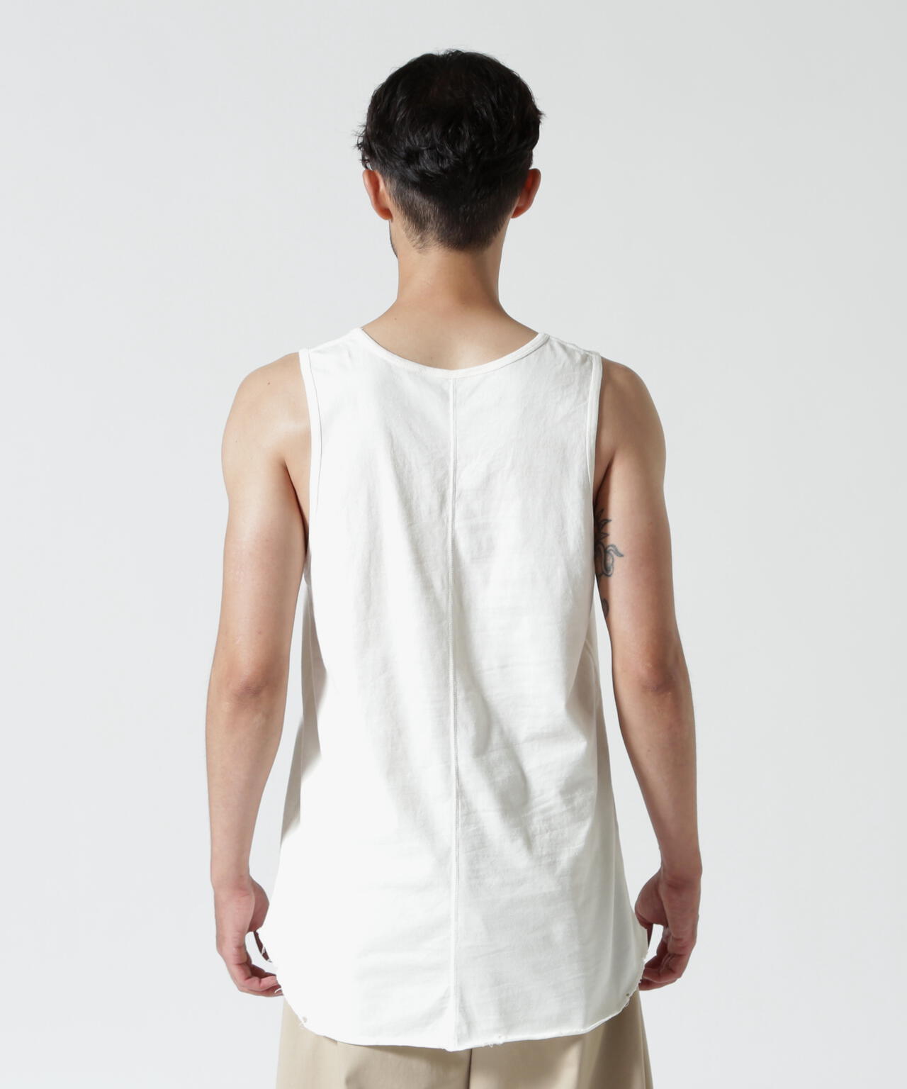 ANCELLM/アンセルム/UNEVENNESS TANK TOP/ANC-CT193