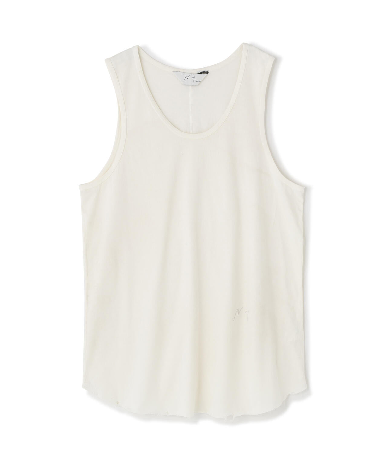 ANCELLM/アンセルム/UNEVENNESS TANK TOP/ANC-CT193
