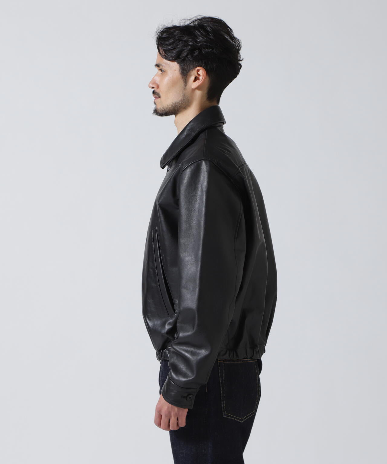 YOKE×吾亦紅/ヨーク×ワレモコウ/LEATHER ZIP BLOUSON Exclusive/吾亦紅別注