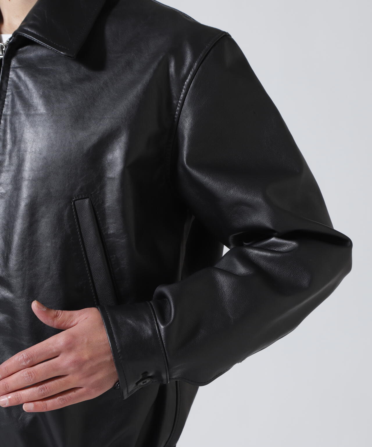 YOKE×吾亦紅/ヨーク×ワレモコウ/LEATHER ZIP BLOUSON Exclusive/吾亦紅別注