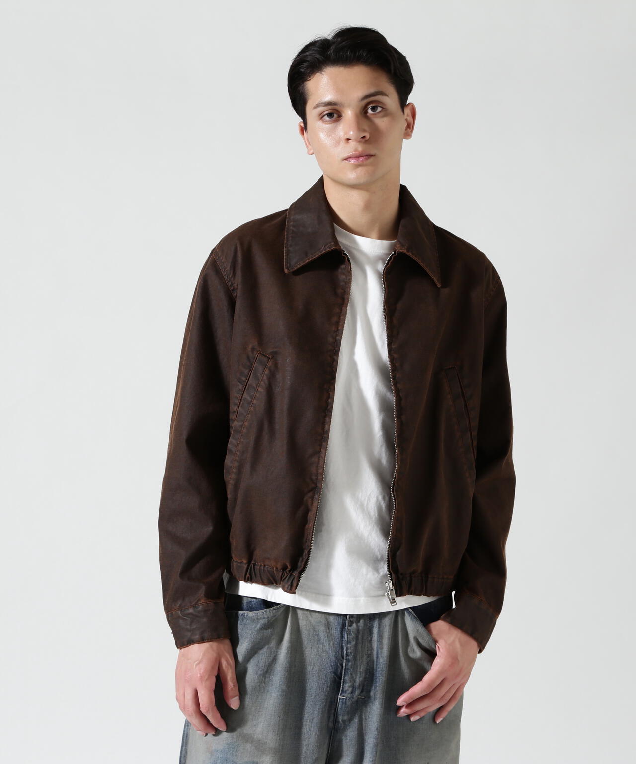 YOKE/ヨーク/Coating Cotton Drizzier Jacket/YK26SS01183B