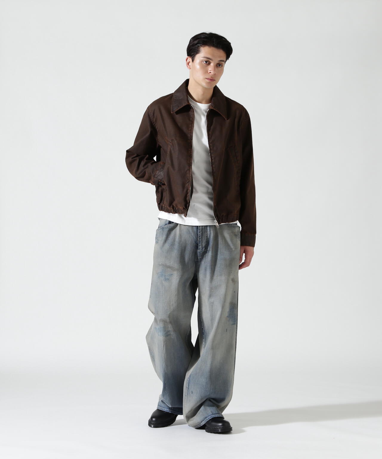YOKE/ヨーク/Coating Cotton Drizzier Jacket/YK26SS01183B