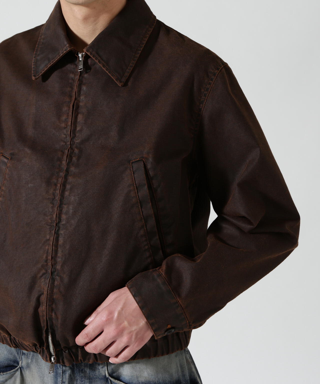 YOKE/ヨーク/Coating Cotton Drizzier Jacket/YK26SS01183B