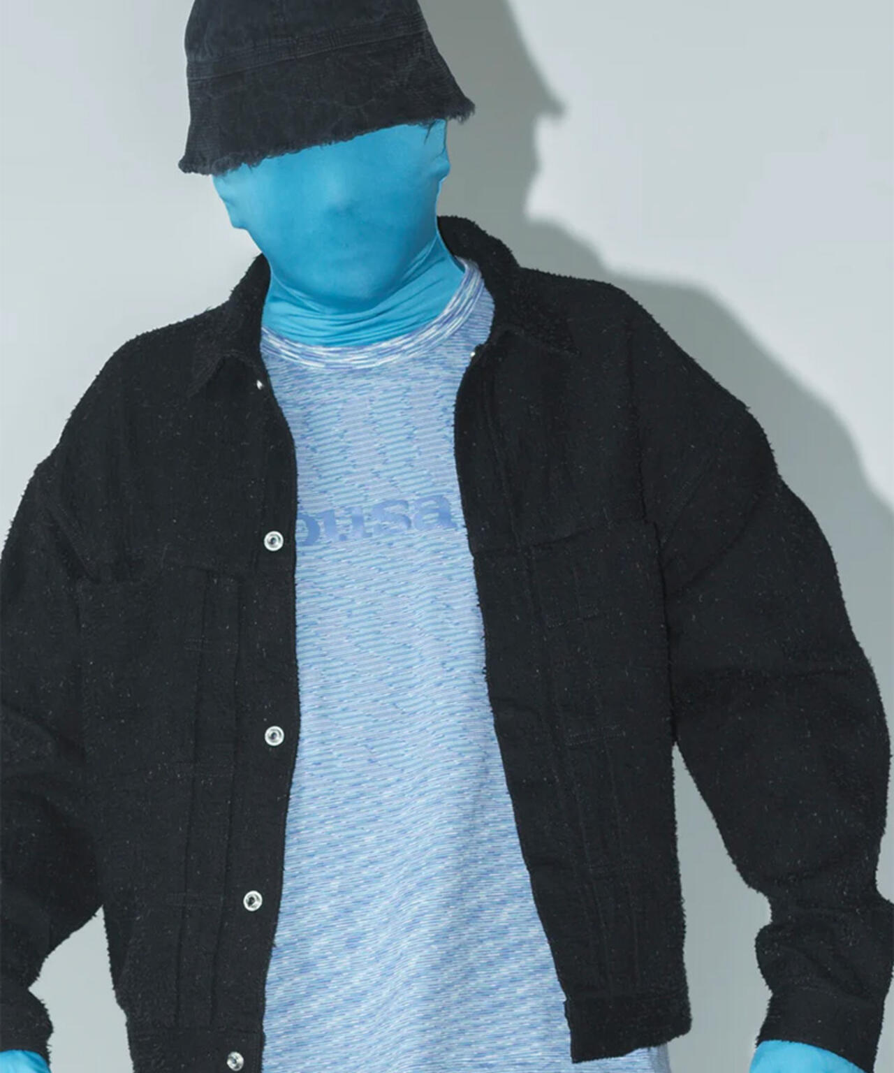 THOUSANDS/サウザンズ/DAZZLE DENIM PLEATED JACKET