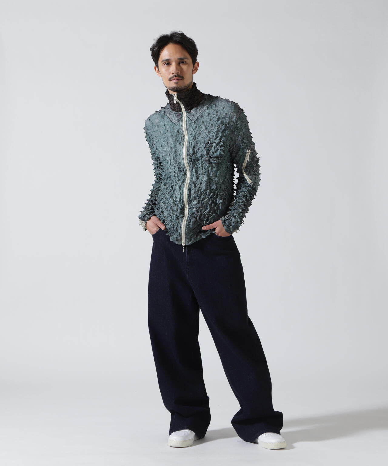 MASU/エムエーエスユー/SPIKY FLIGHT JACKET/M26U6BL002