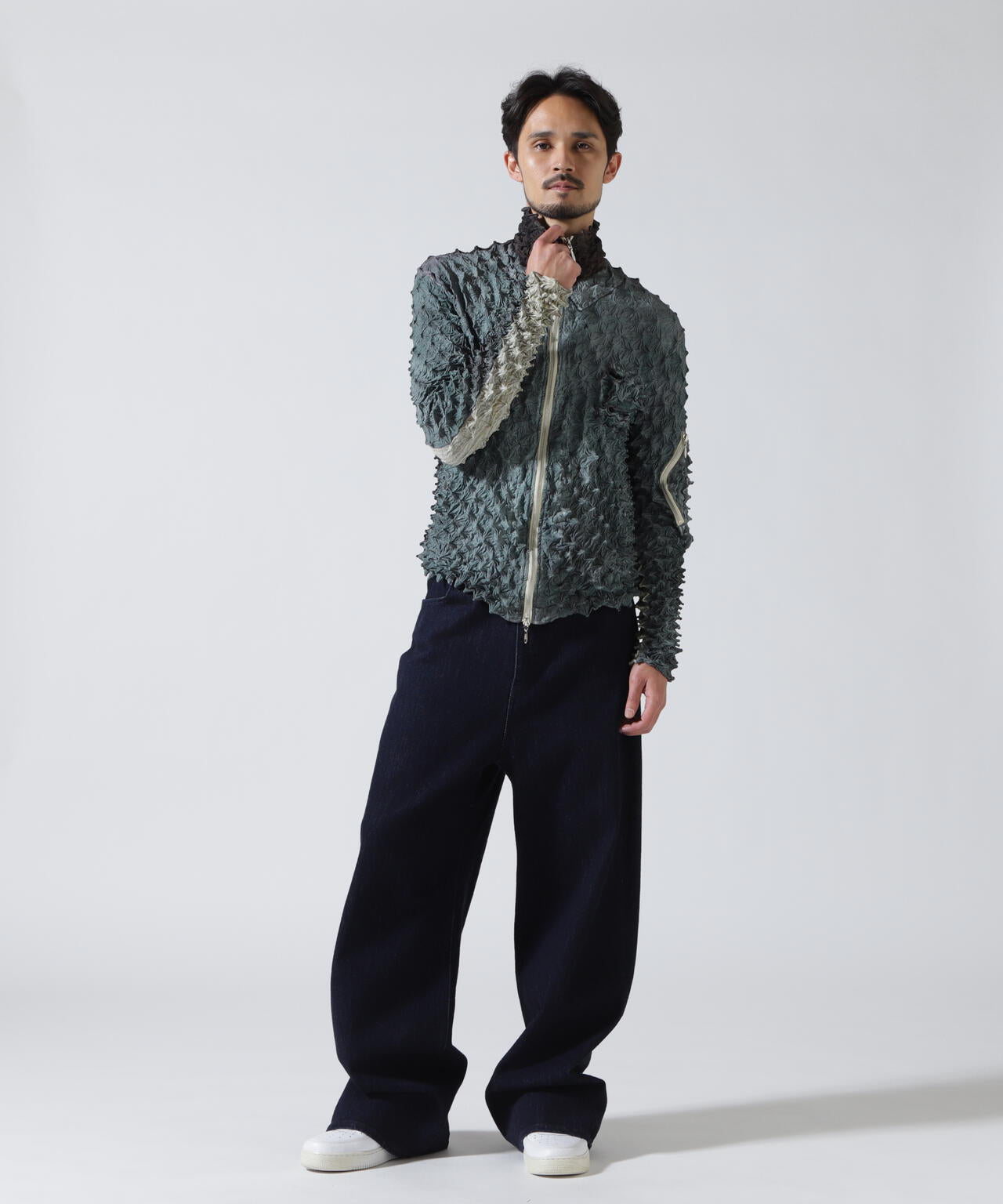 MASU/エムエーエスユー/SPIKY FLIGHT JACKET/M26U6BL002
