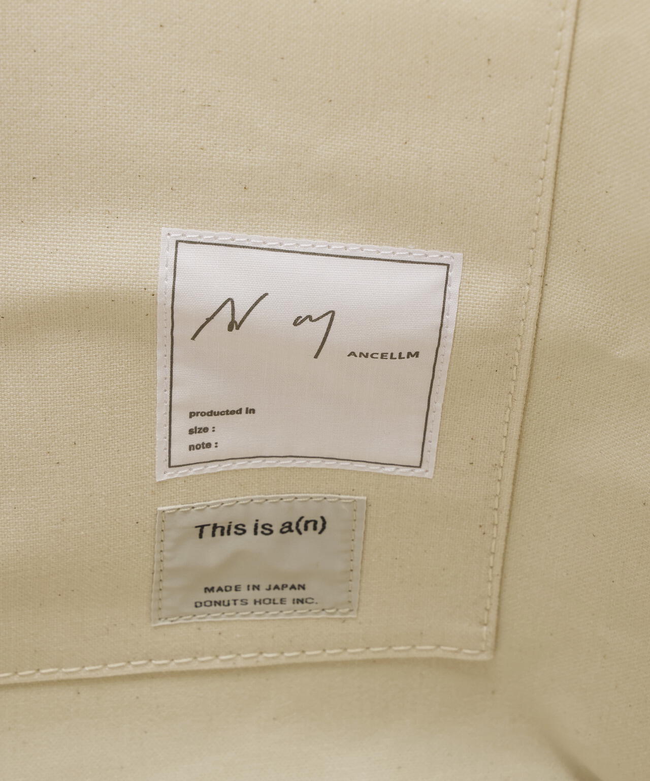 ANCELLM/アンセルム/ANCELLM with This is a（n）C/R/ANC-GD19