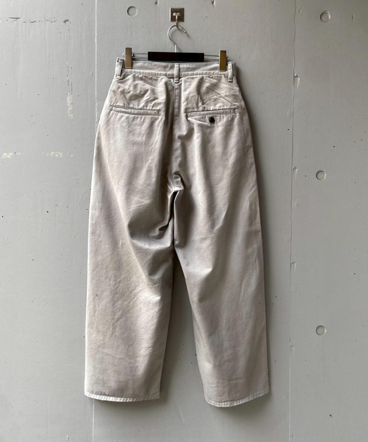 ANCELLM×GARDEN/アンセルム×ガーデン/WIDE CHINO SLACKS EX/ANC-GRD-PT01
