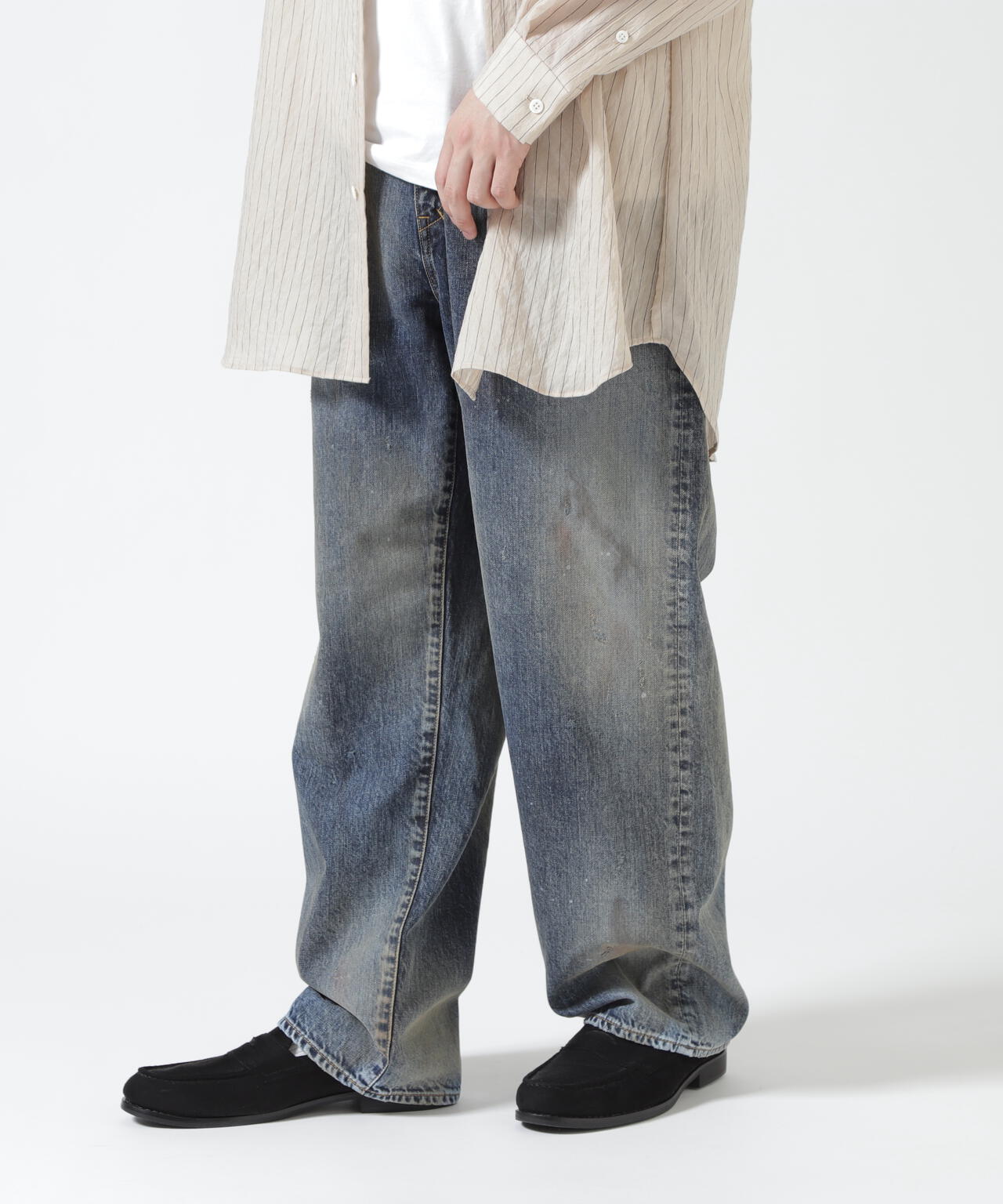 ANCELLM/アンセルム/DENIM PAINTER PANTS/ANC-PT139