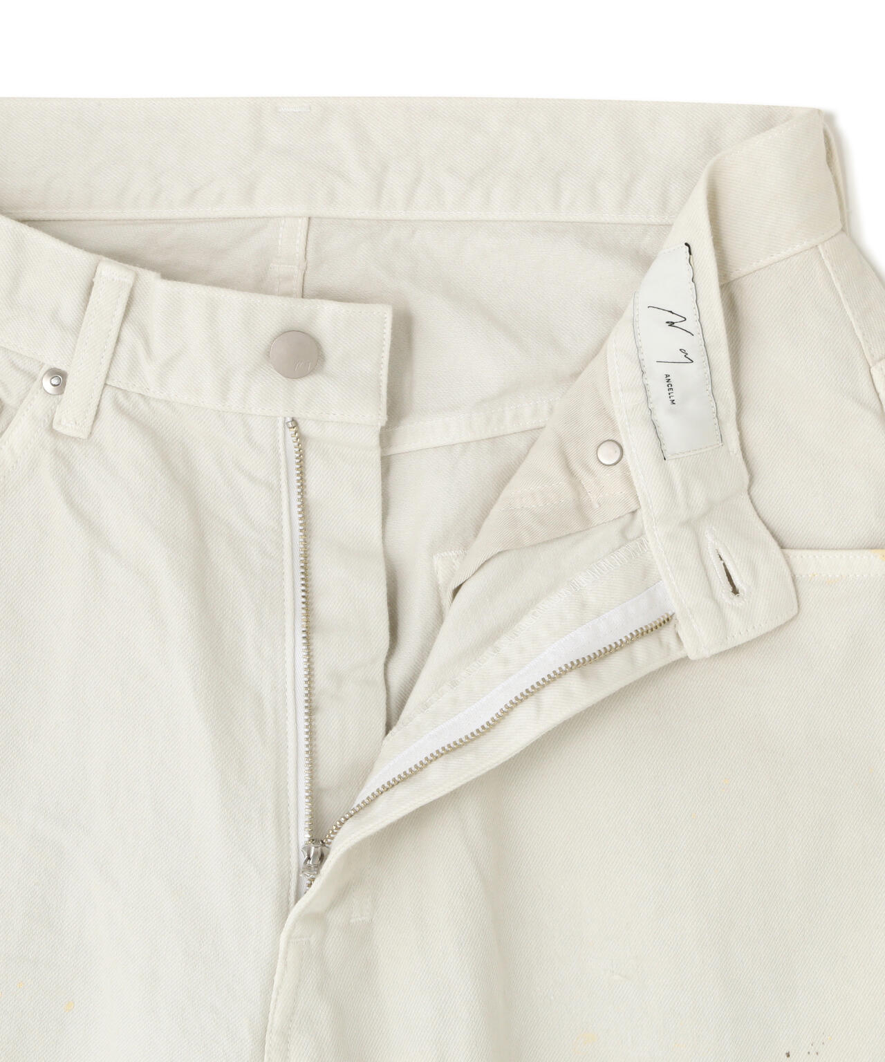 ANCELLM/アンセルム/STRAIGHT WIDE DENIM PANTS/ANC-PT146-A