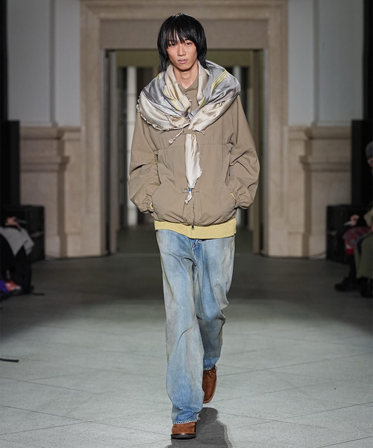ANCELLM/アンセルム#08 MIDDLE STRAIGHT 5P DENIM/ANC-#08-26AW-A